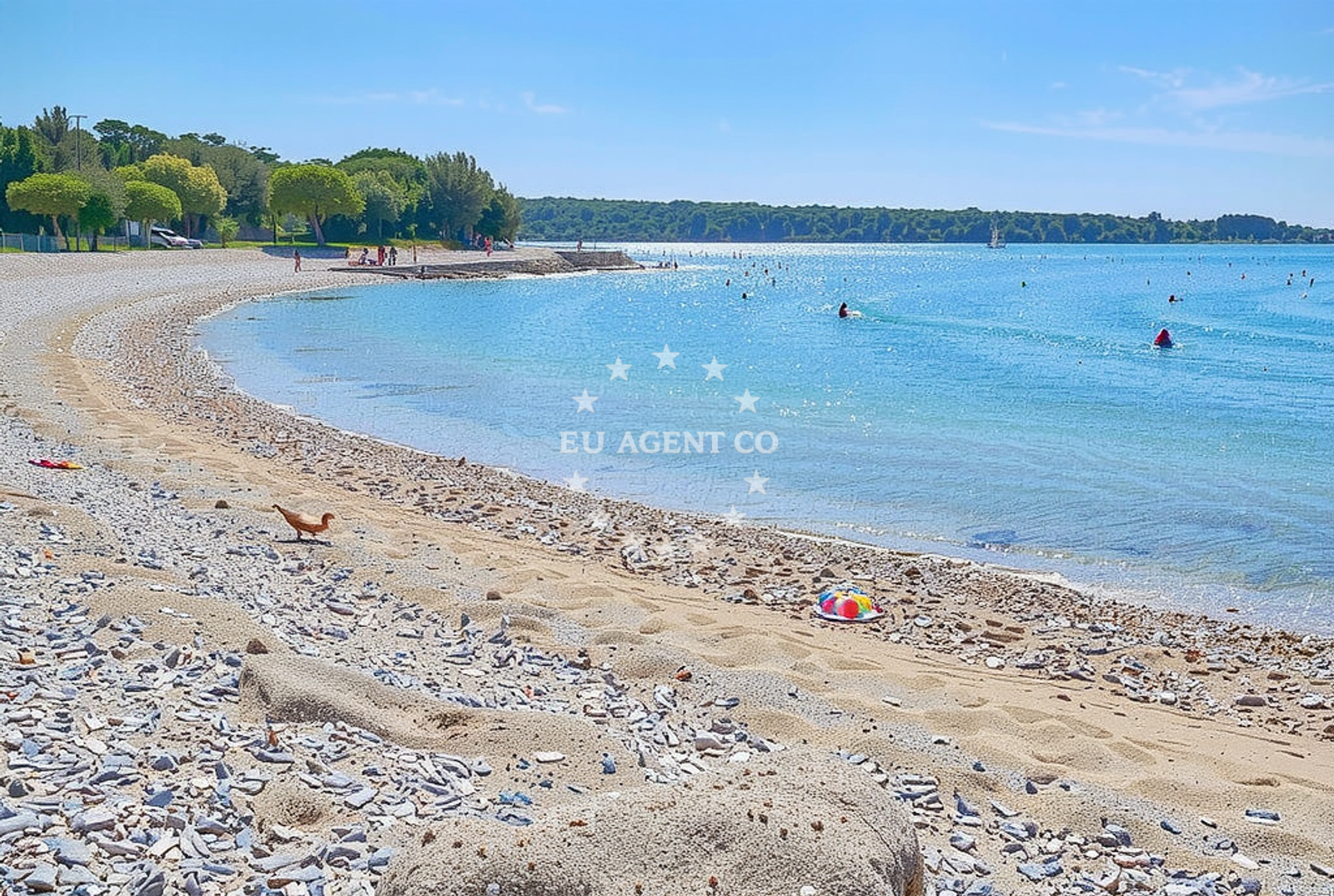 Additional view of Maris beach in Fažanska, 3d, Peroj