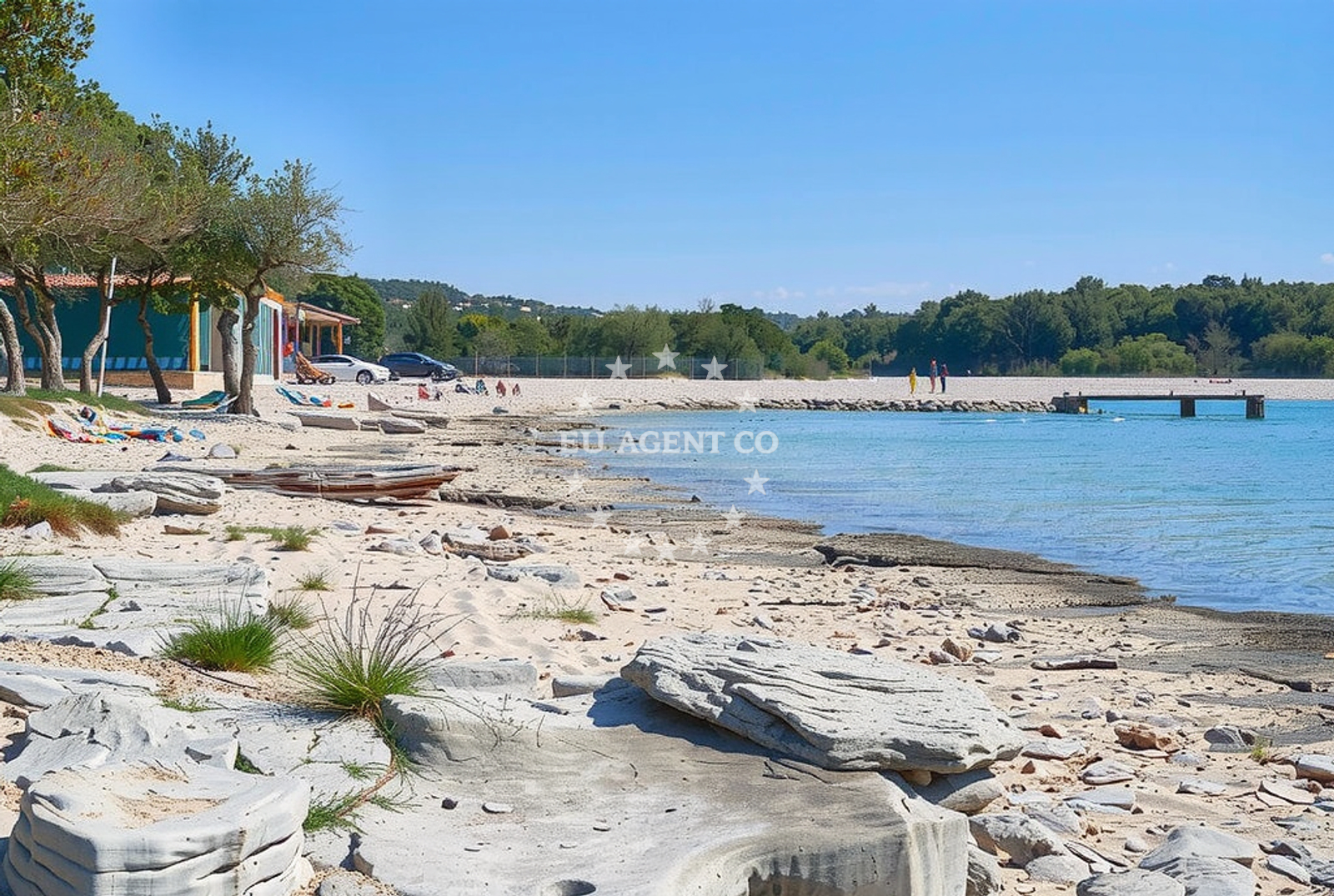 Additional view of Maris beach in Fažanska, 3d, Peroj