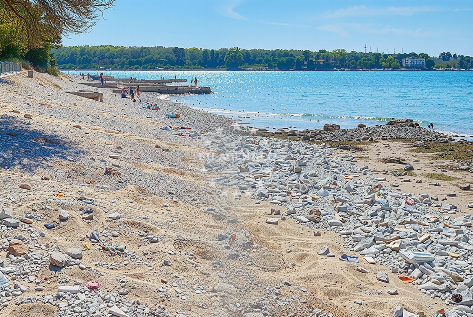 Additional view of Maris beach in Fažanska, 3d, Peroj