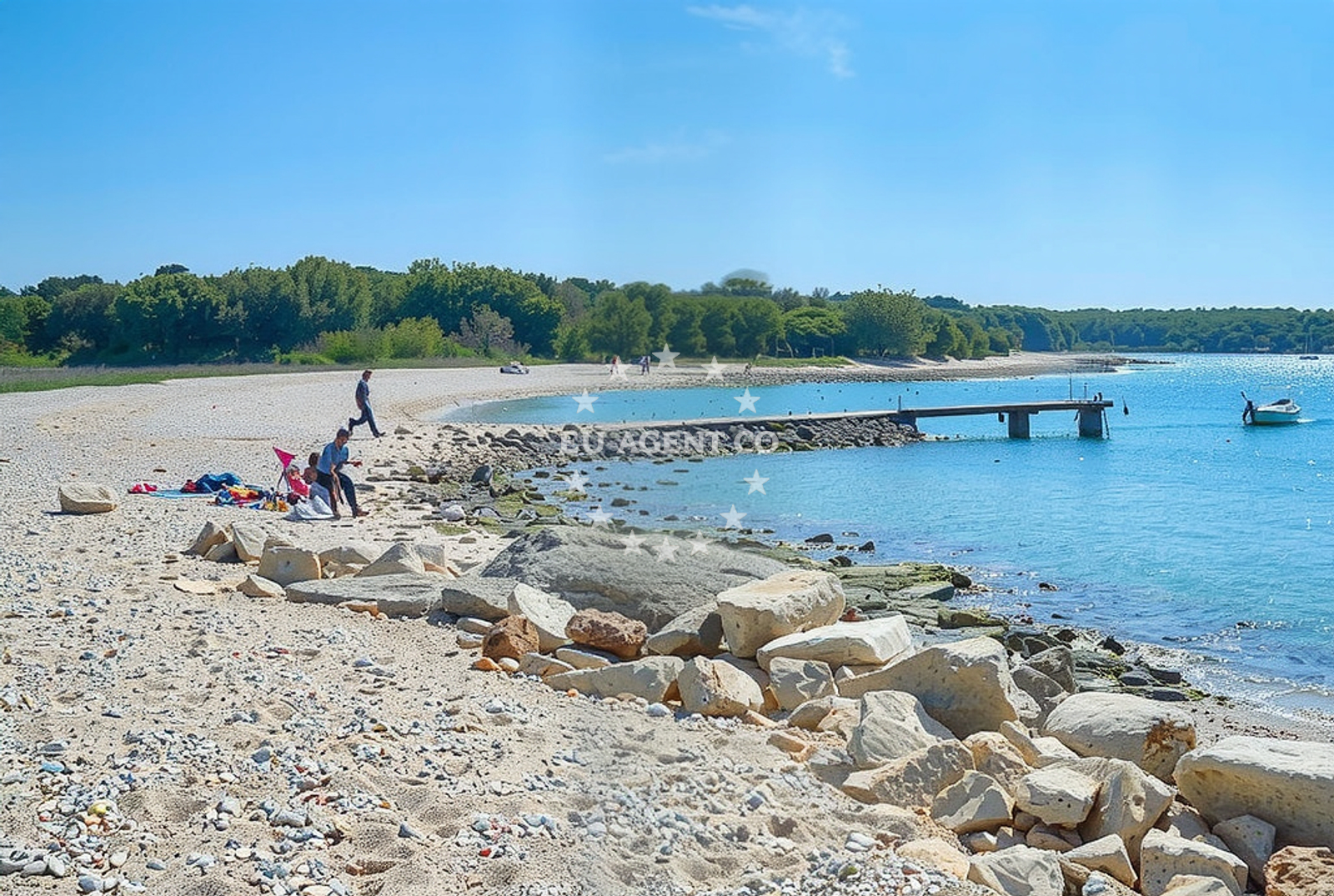 Additional view of Maris beach in Fažanska, 3d, Peroj