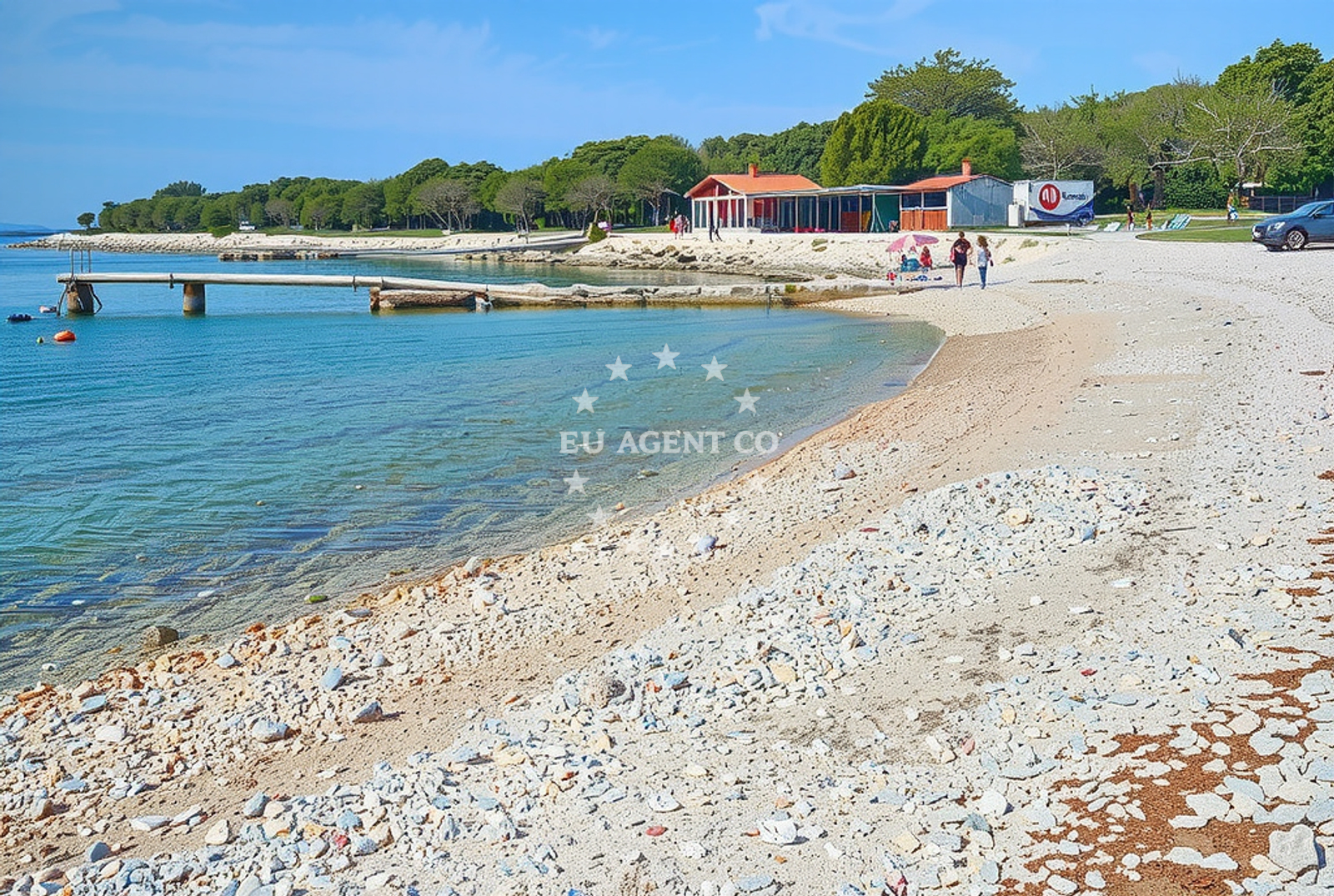 Additional view of Maris beach in Fažanska, 3d, Peroj