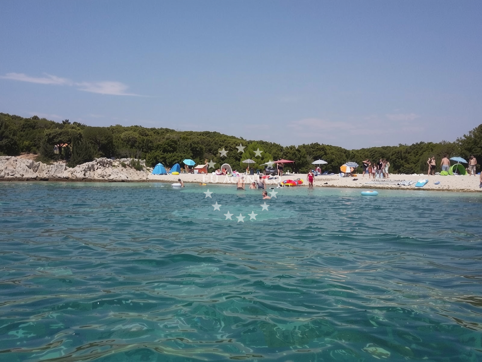 Additional view of Marlin beach in Lungo Mare 100, Mandre
