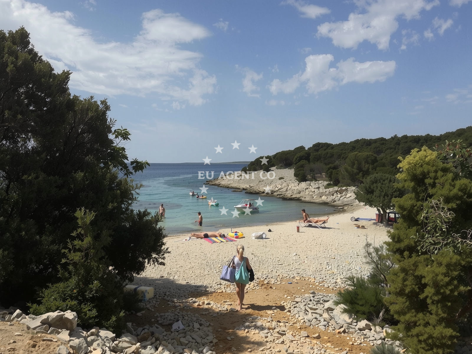 Additional view of Marlin beach in Lungo Mare 100, Mandre