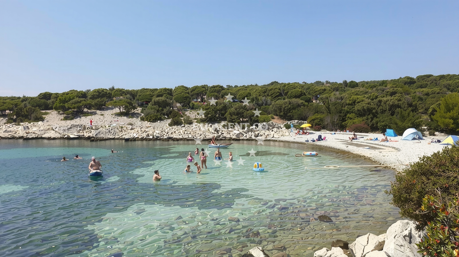 Additional view of Marlin beach in Lungo Mare 100, Mandre