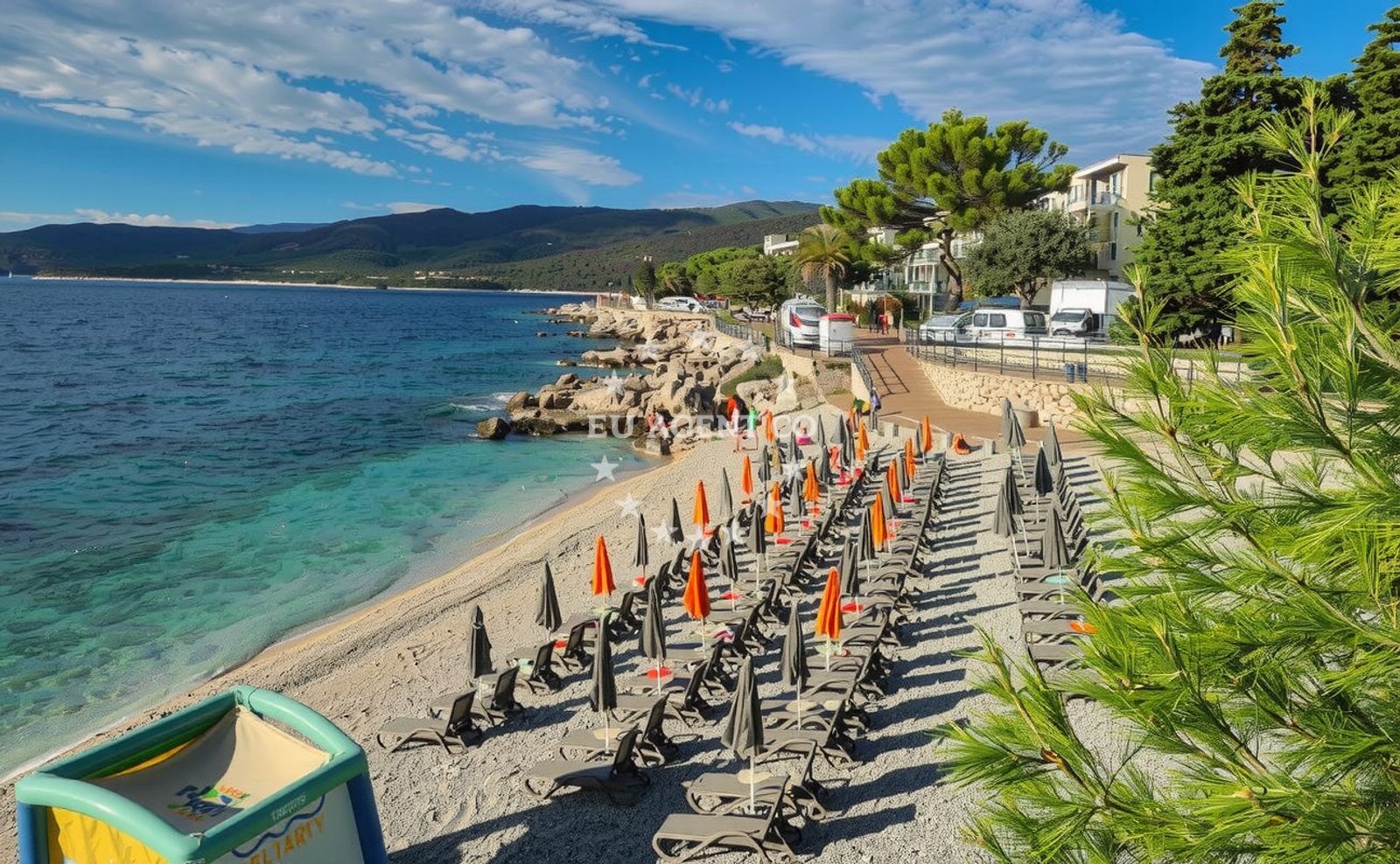 Additional view of Maro Family Beach in Girandella 11, Rabac