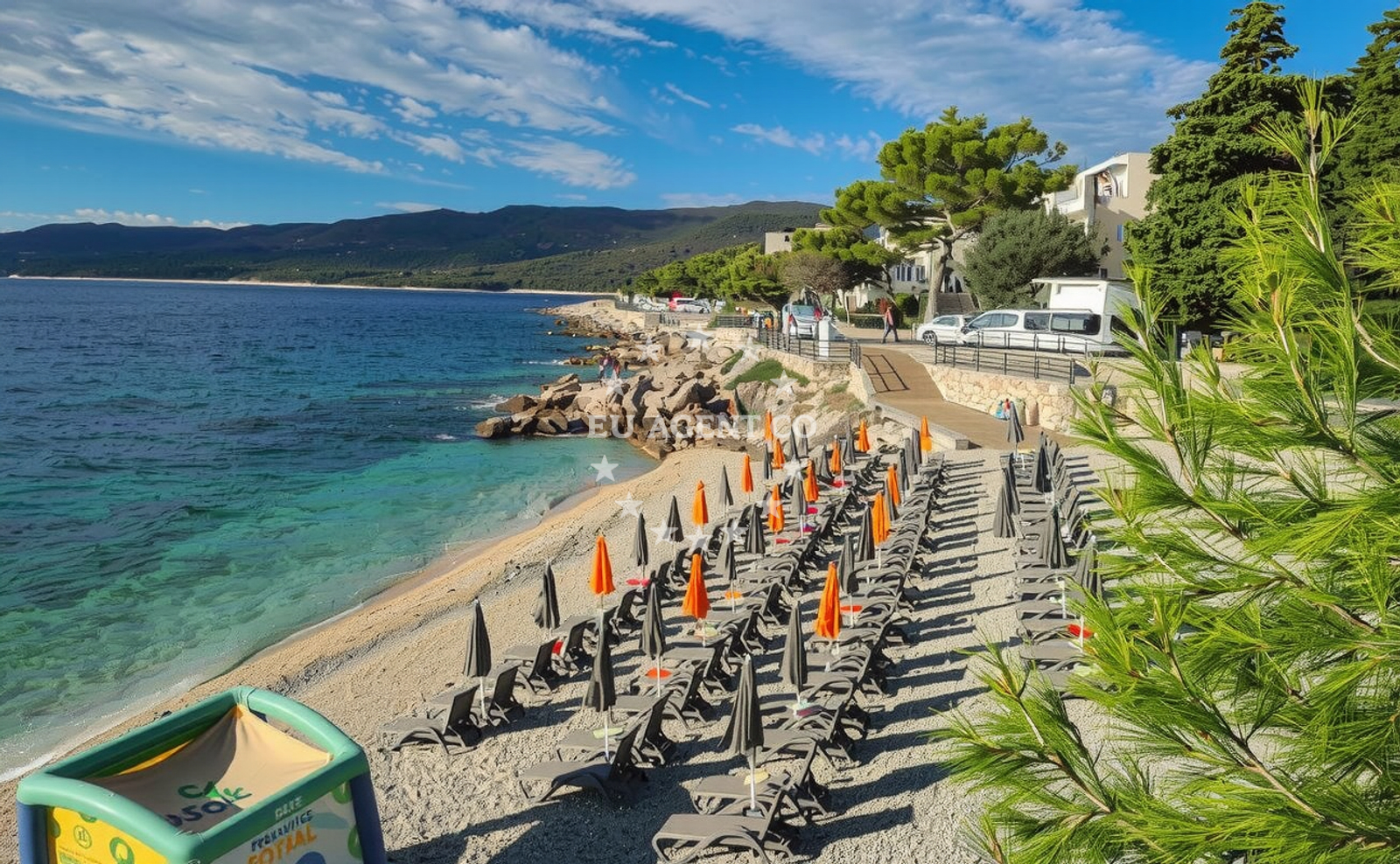 Additional view of Maro Family Beach in Girandella 11, Rabac