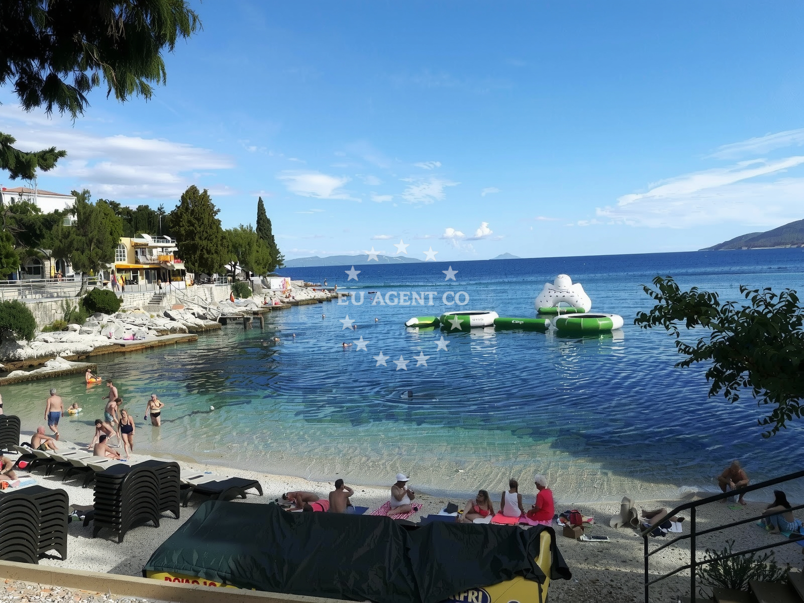 Additional view of Marsal Tito beach in Girandella 7, Rabac