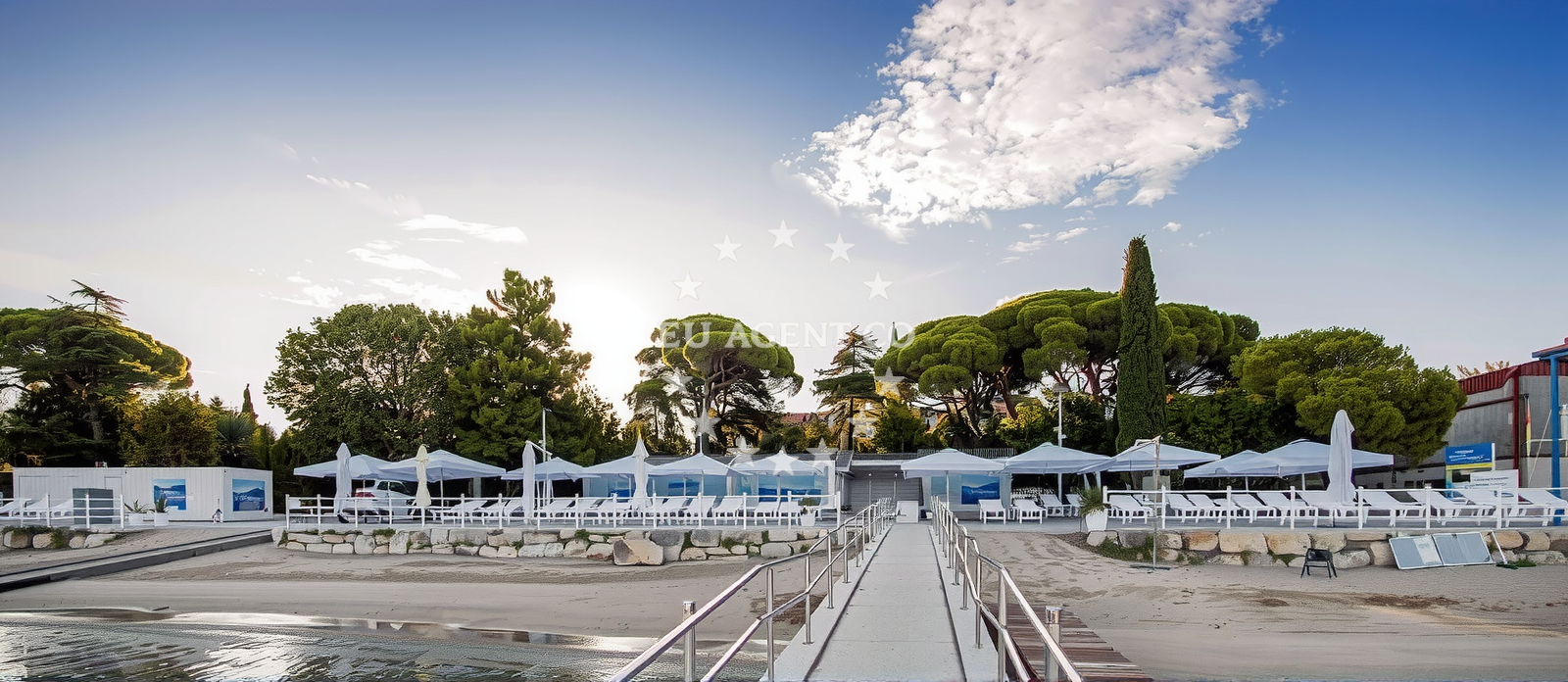 Additional view of Martin Horvat Hospital Beach
