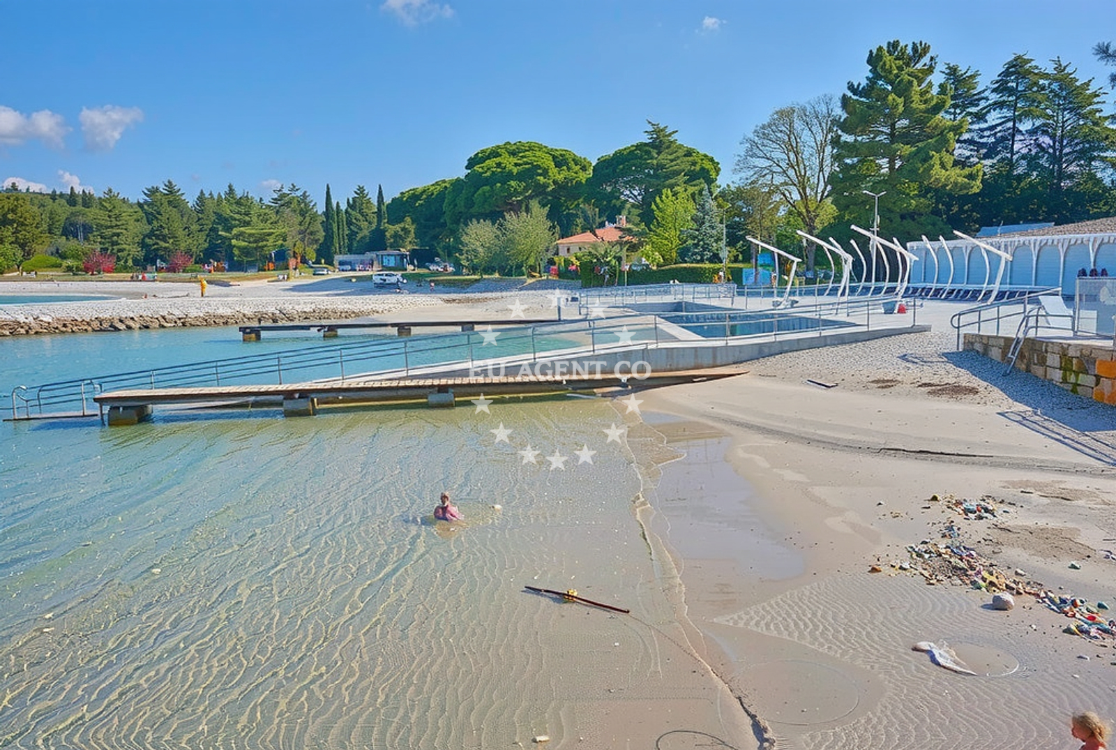 Additional view of Martin Horvat Hospital Beach