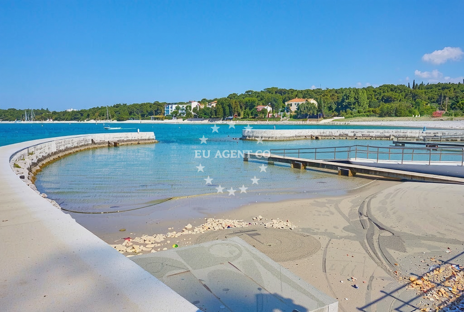 Additional view of Martin Horvat Hospital Beach