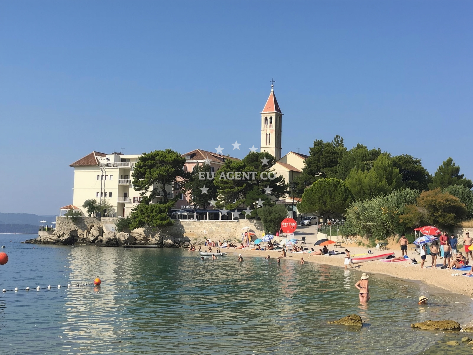 Additional view of Martinica beach in David cesta 26A, Bol