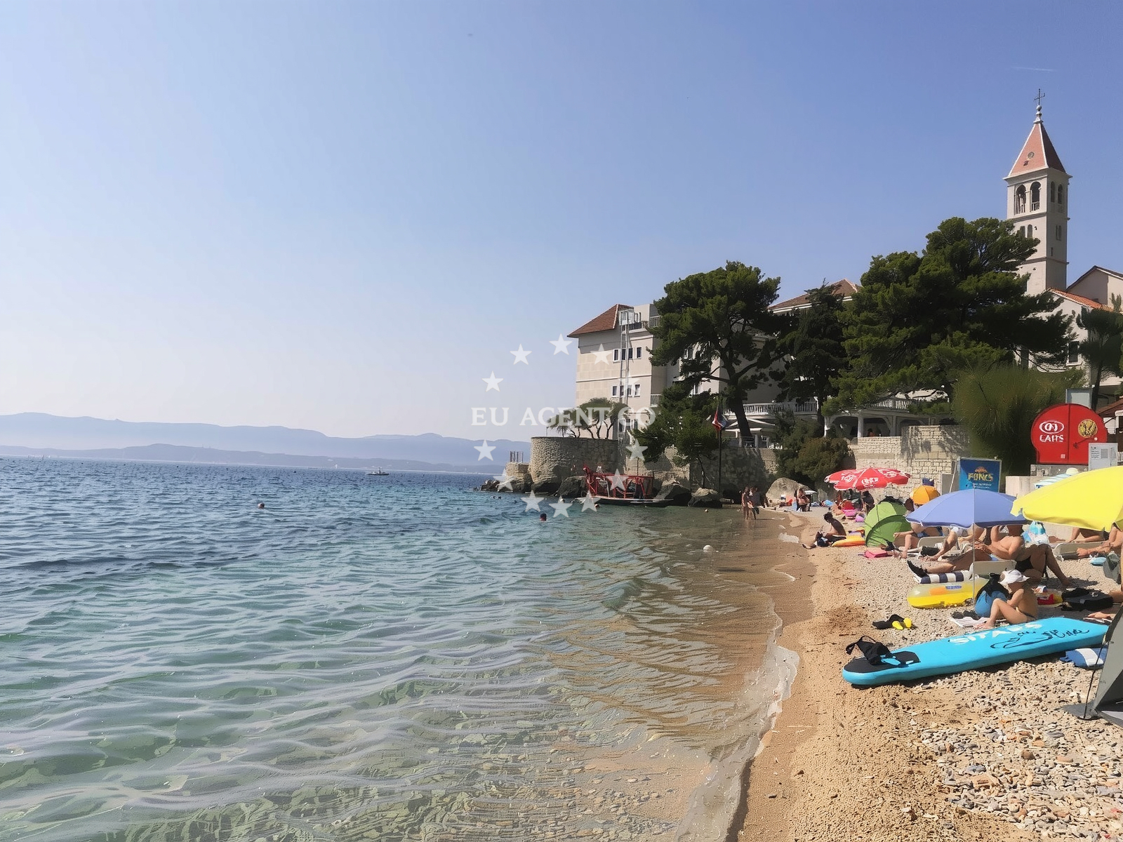 Additional view of Martinica beach in David cesta 26A, Bol