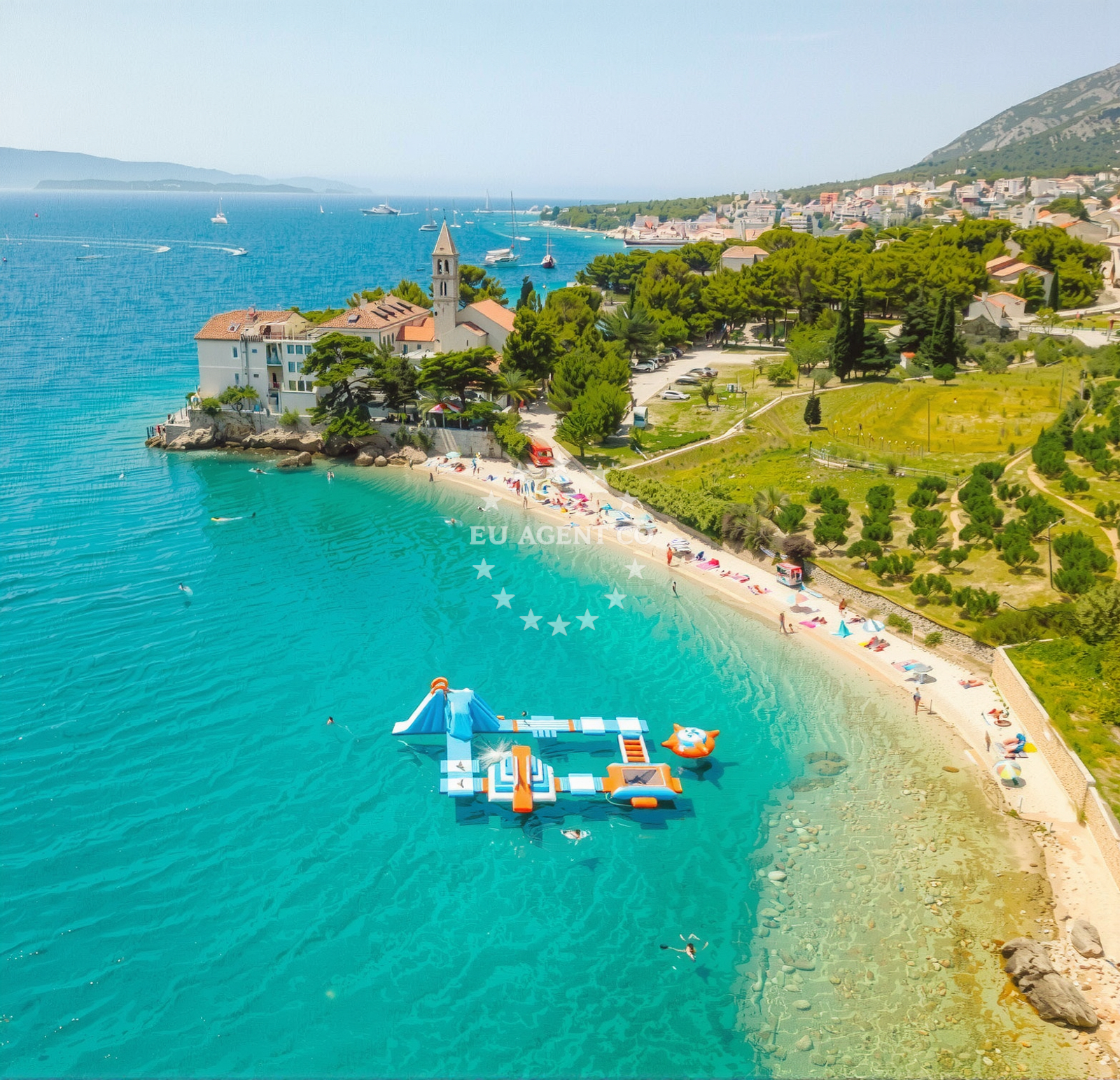 Additional view of Martinica beach in David cesta 26A, Bol