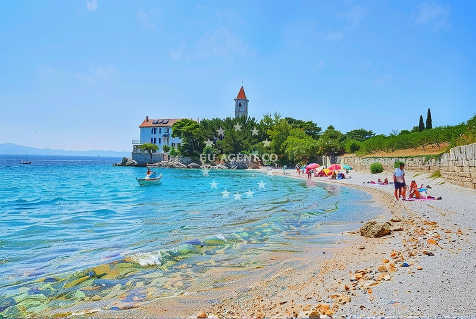 Additional view of Martinica beach in David cesta 26A, Bol