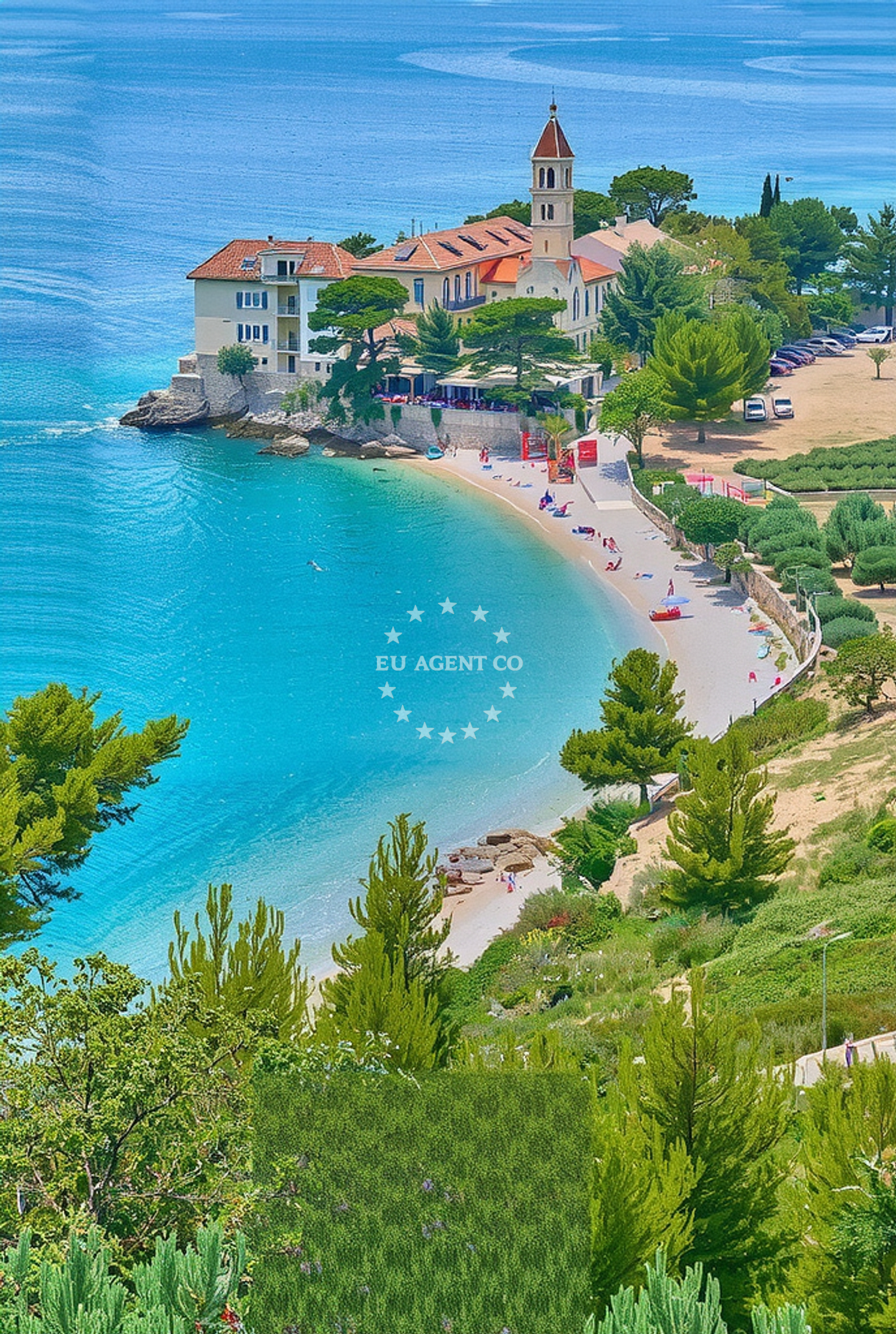 Additional view of Martinica beach in David cesta 26A, Bol