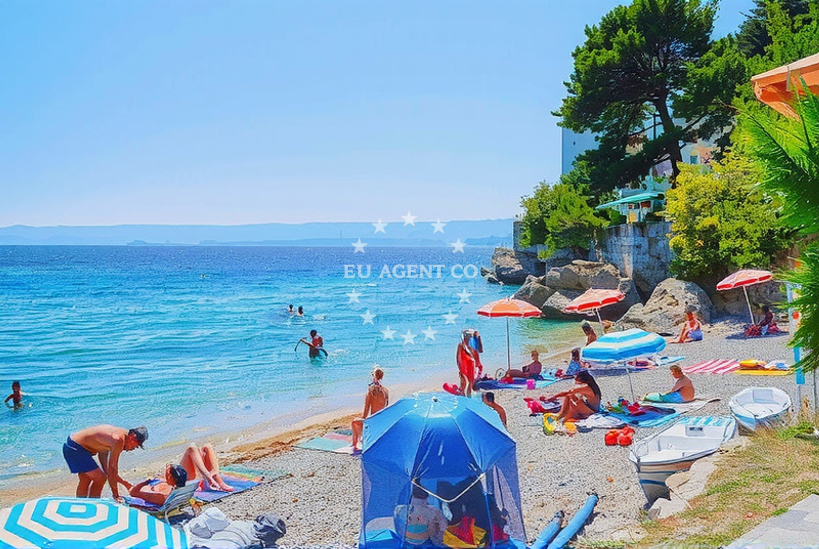 Additional view of Martinica beach in David cesta 26A, Bol