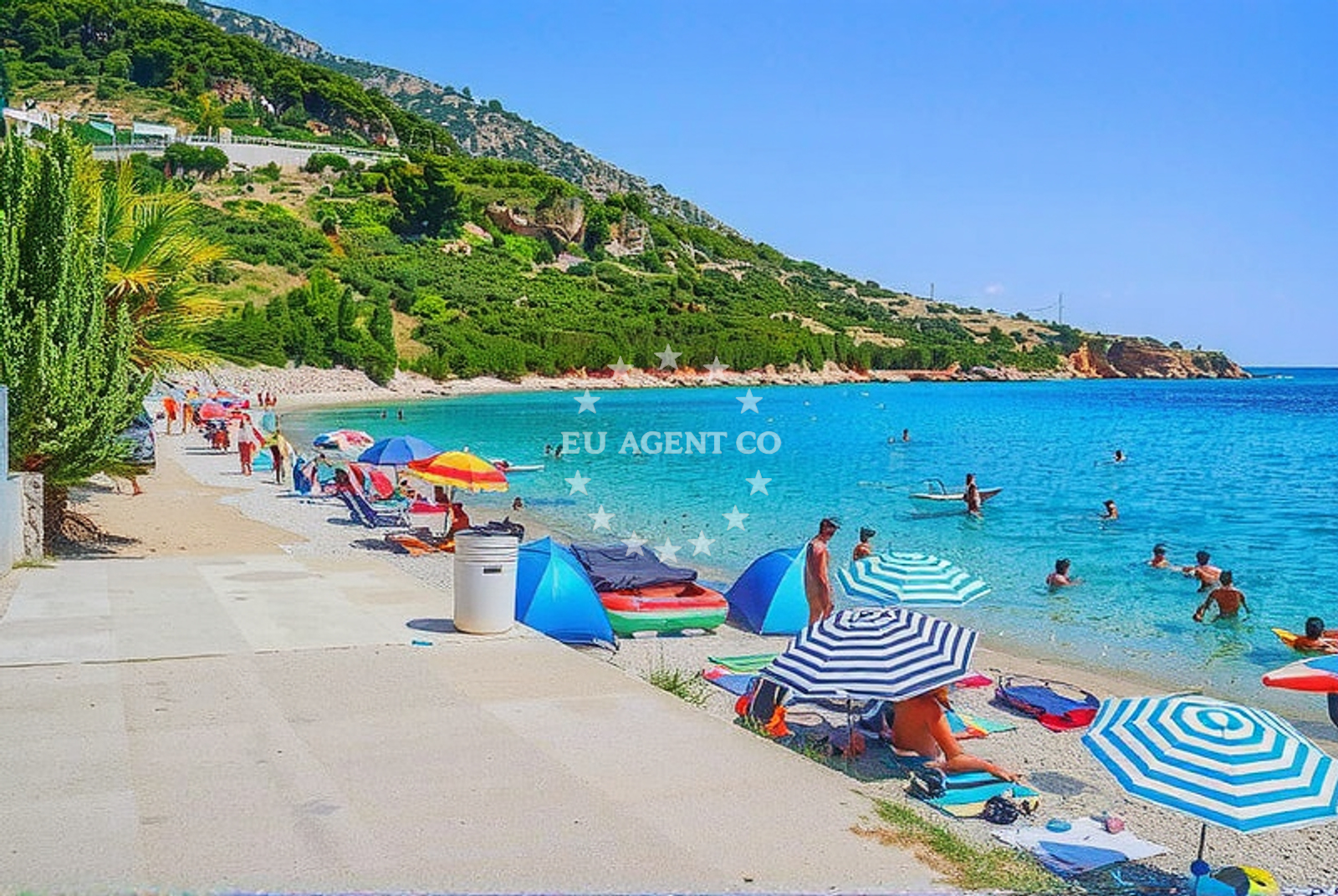 Additional view of Martinica beach in David cesta 26A, Bol