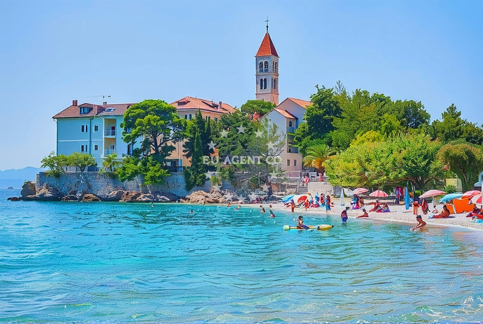 Additional view of Martinica beach in David cesta 26A, Bol