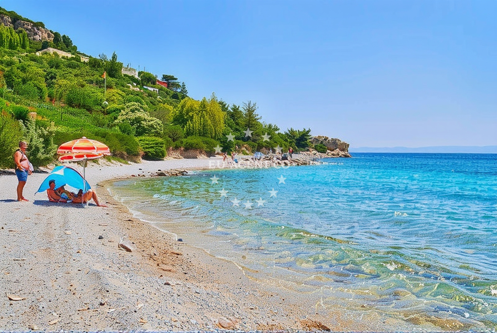 Additional view of Martinica beach in David cesta 26A, Bol