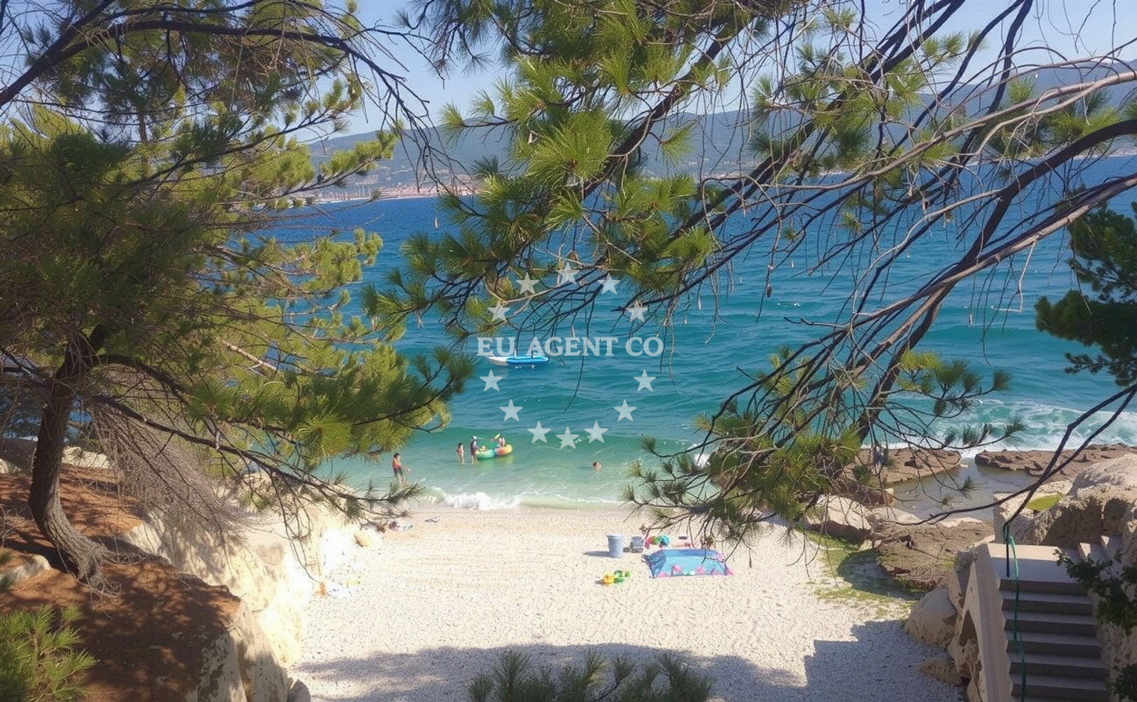 Additional view of Martinka beach in Put porta 20, Slatine