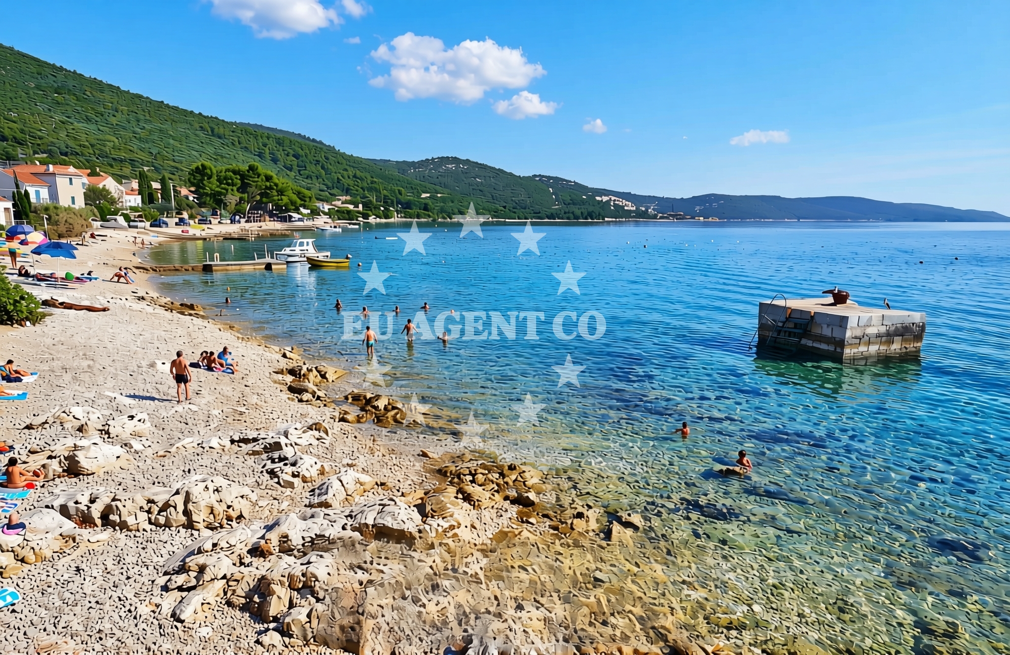 Additional view of Martinšćica zapad, Martinšćica (Cres) Beach in Martinšćica zapad