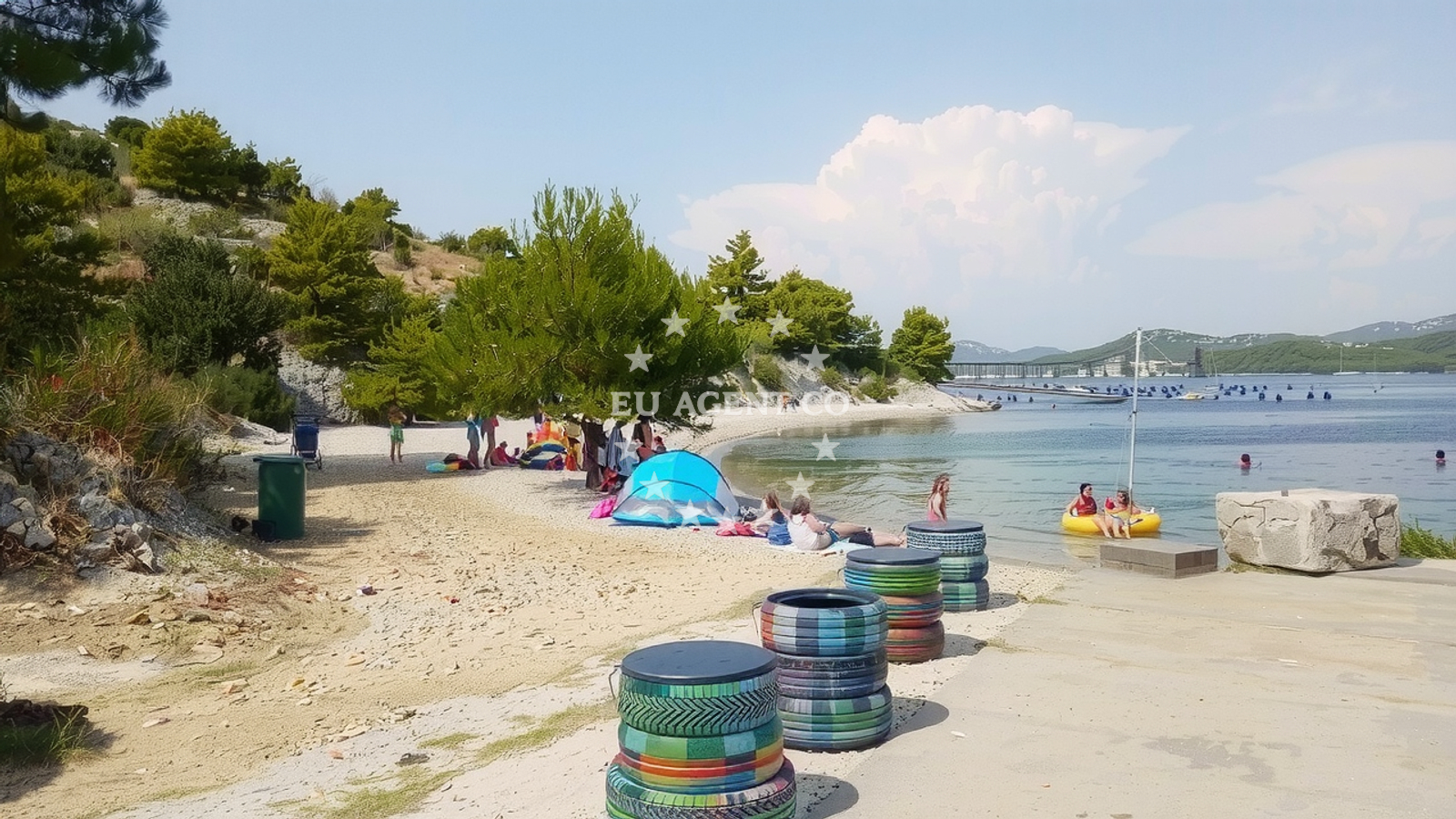 Additional view of Martinska beach in Kornatska 29, Šibenik