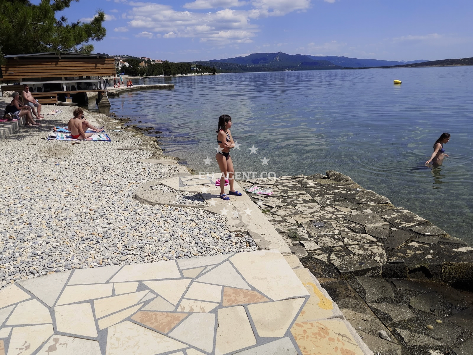 Additional view of Maslenica beach in Ulica Gojka Suska 37, Maslenica