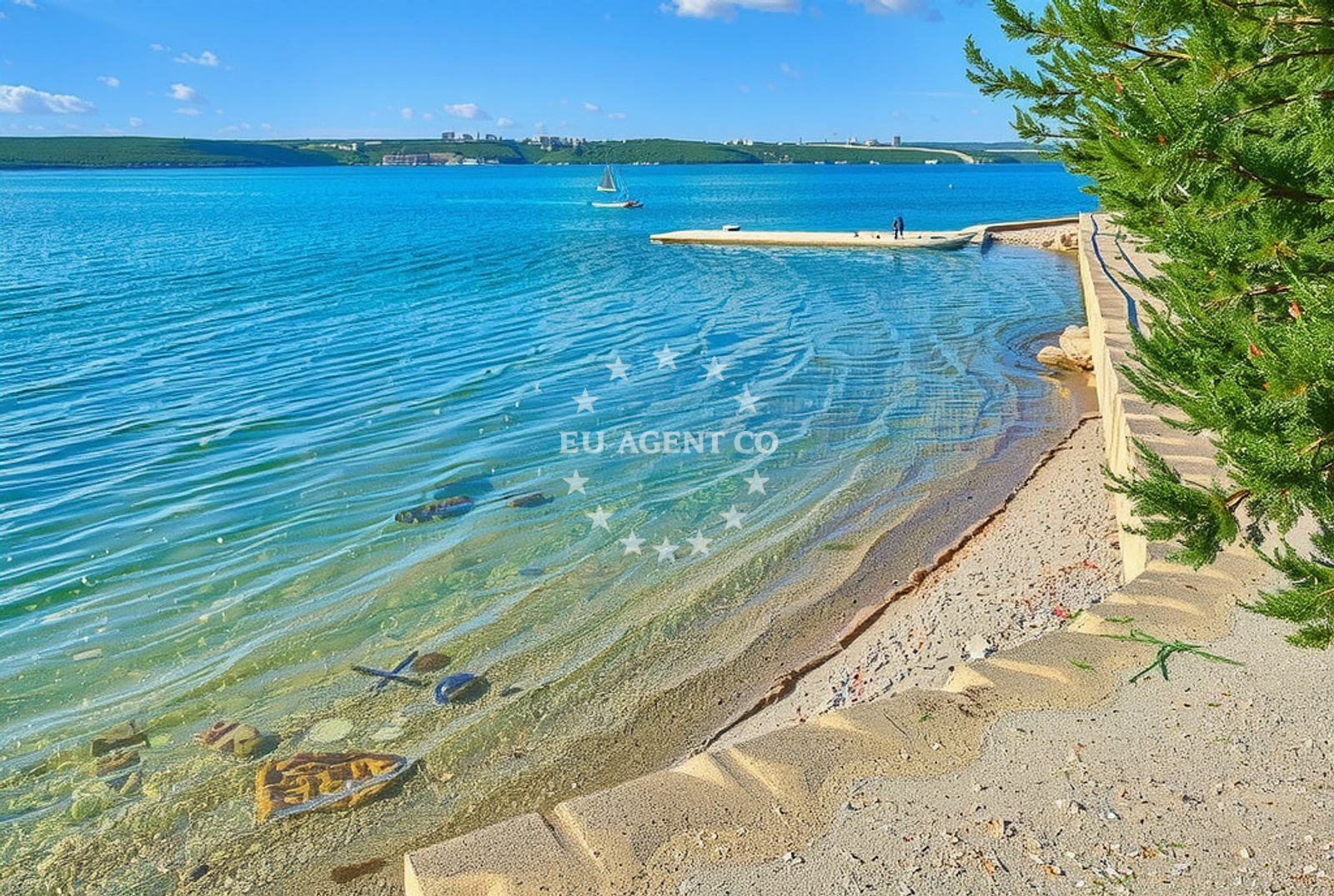 Additional view of Maslenica beach in Ulica Gojka Suska 37, Maslenica