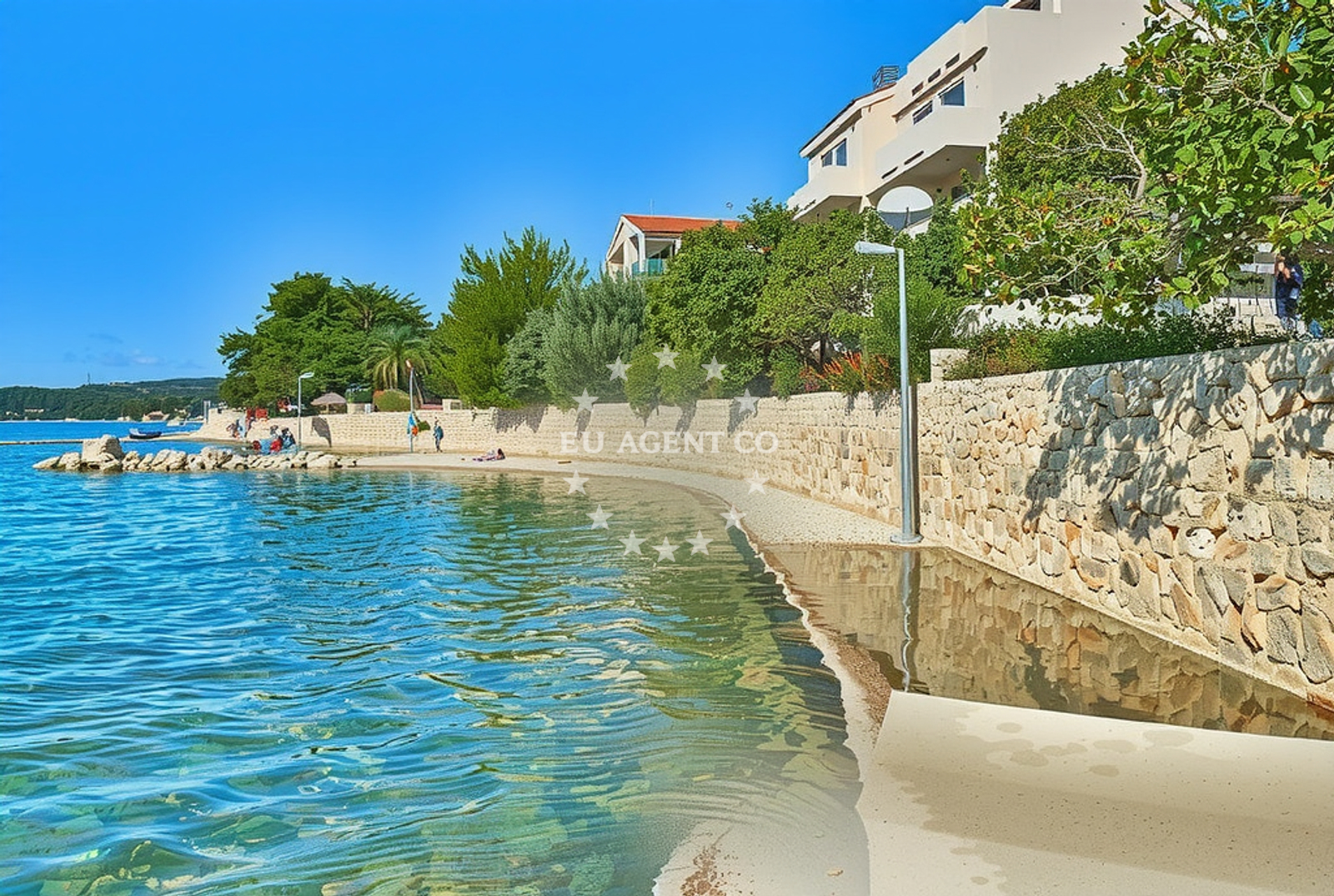 Additional view of Maslenica beach in Ulica Gojka Suska 37, Maslenica