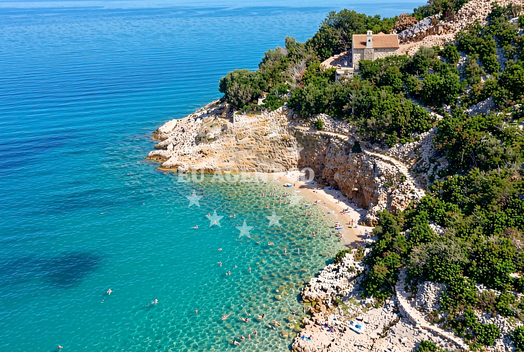 Additional view of Maslenska glava, Stinica Beach in Maslenska glava