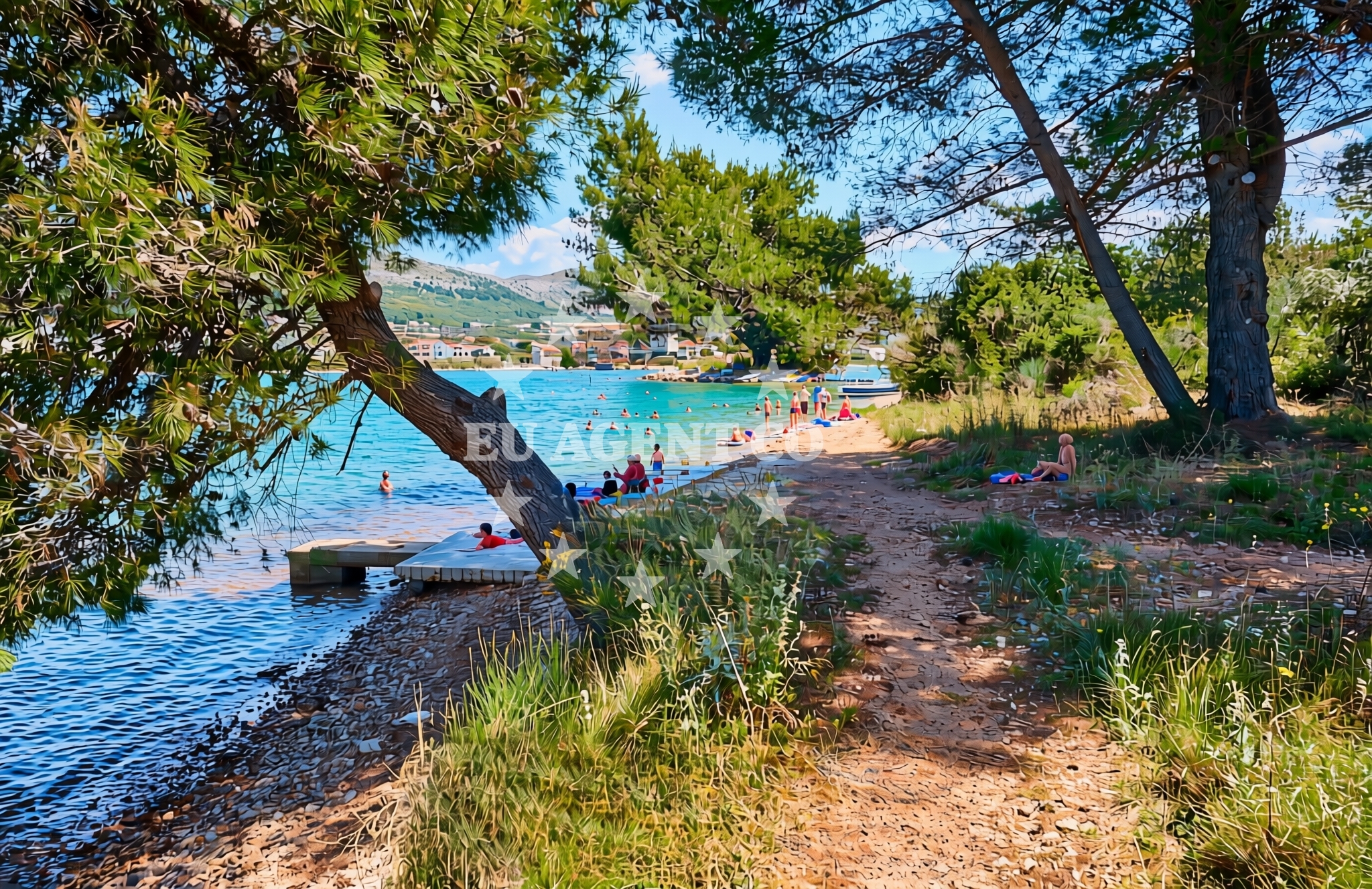 Additional view of Maslina, Grebaštica Beach in Maslina