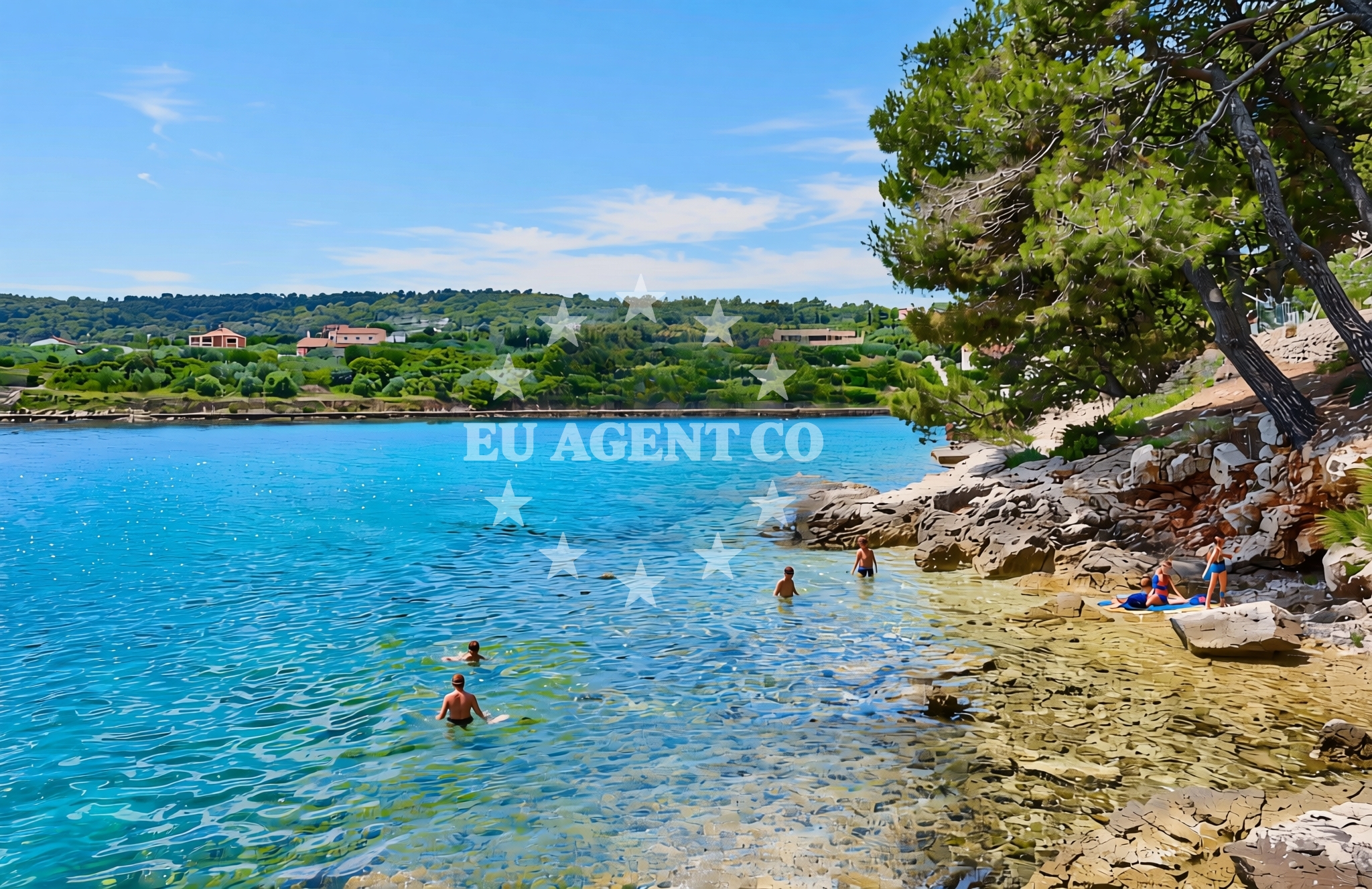 Additional view of Maslinčica istok, Veli Iž (Iž) Beach in Maslinčica istok