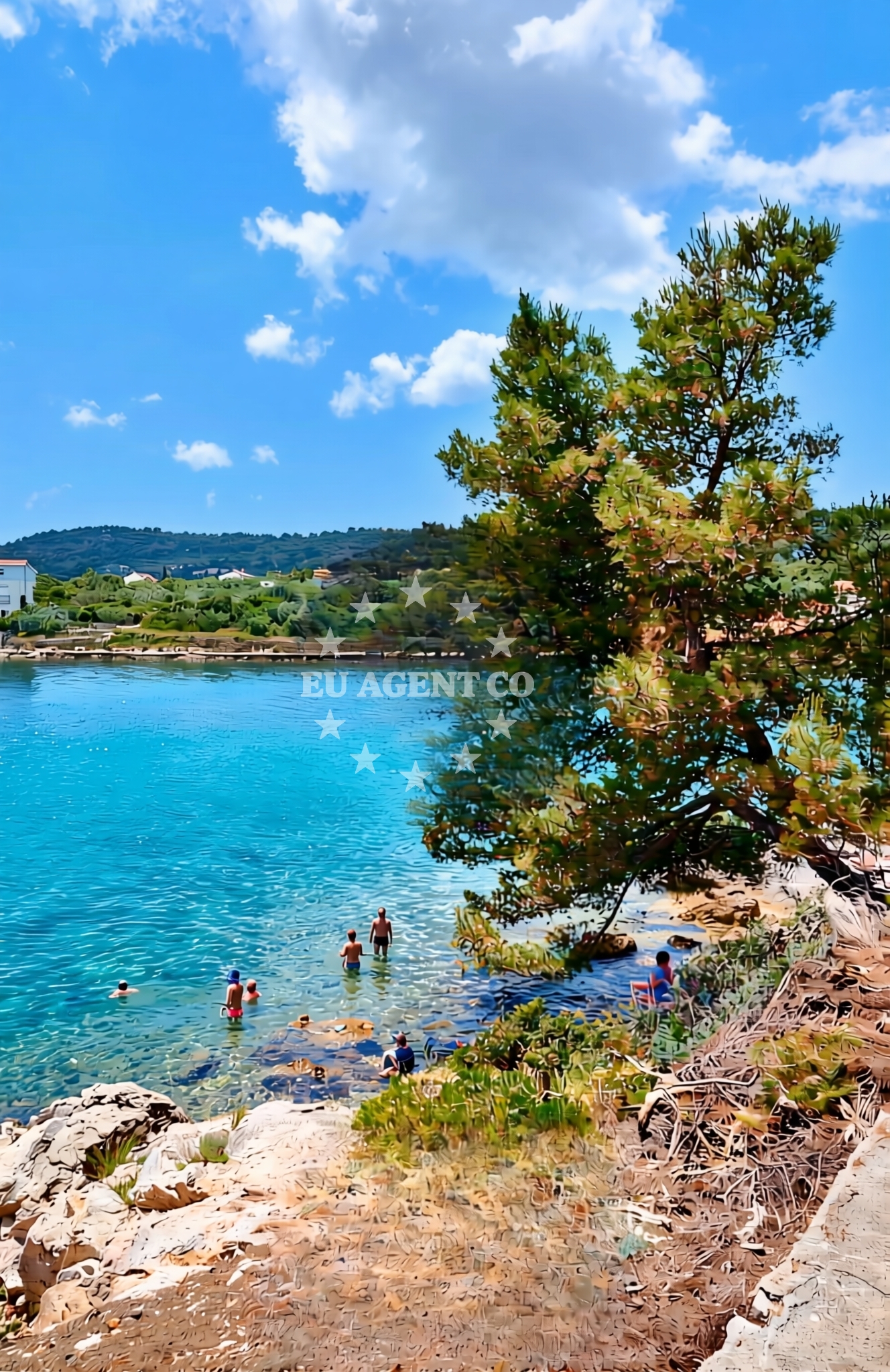 Additional view of Maslinčica istok, Veli Iž (Iž) Beach in Maslinčica istok