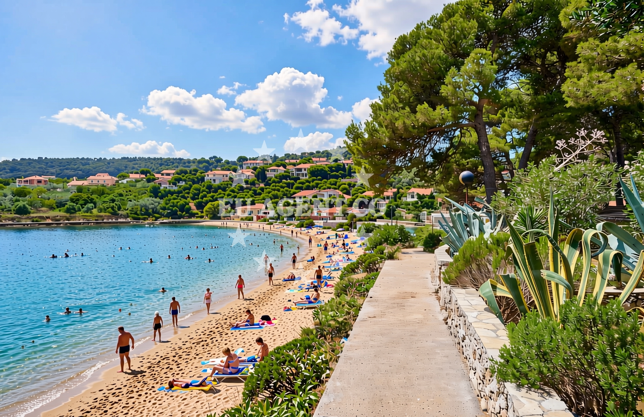 Additional view of Maslinčica istok, Veli Iž (Iž) Beach in Maslinčica istok