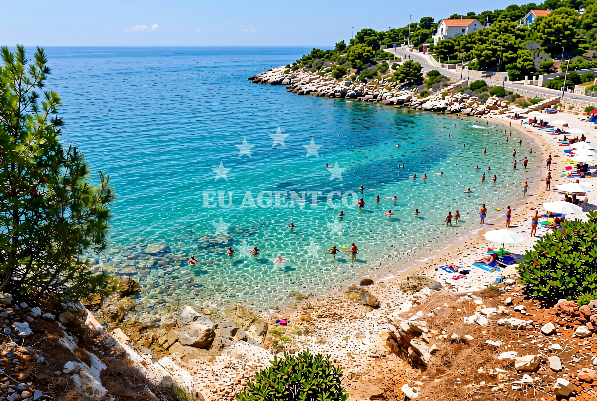 Additional view of Maslinčica istok, Veli Iž (Iž) Beach in Maslinčica istok
