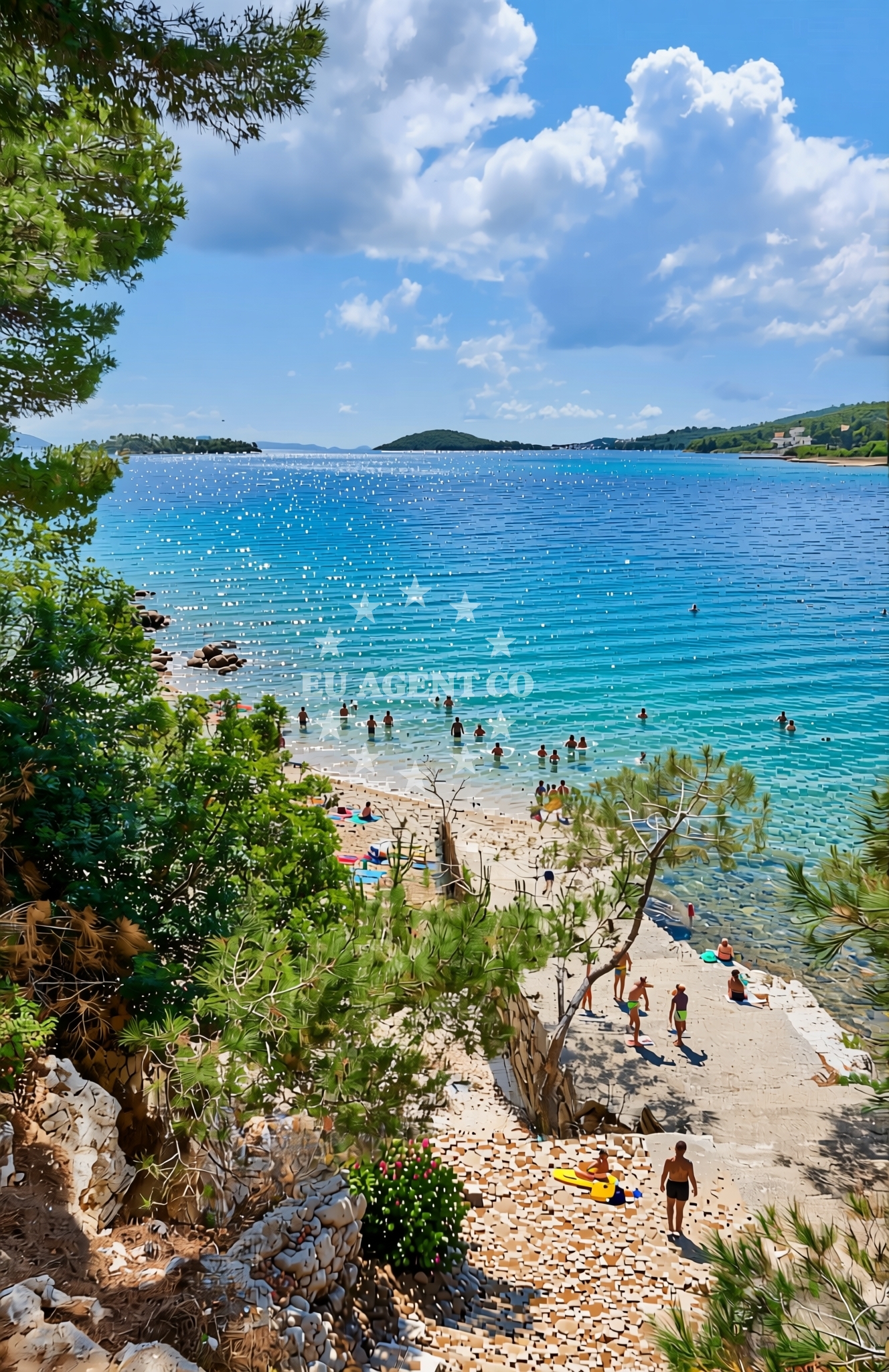 Additional view of Maslinčica istok, Veli Iž (Iž) Beach in Maslinčica istok