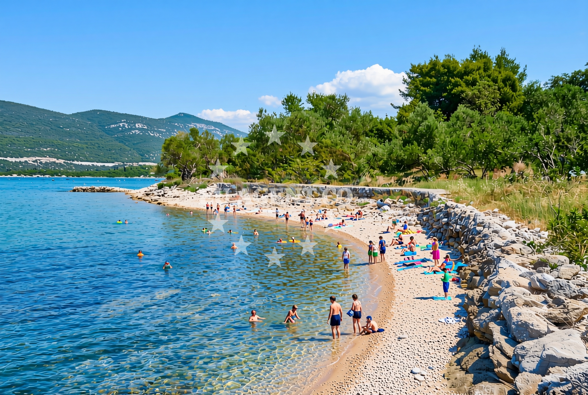 Additional view of Masline istok, Duba Stonska Beach in Masline istok