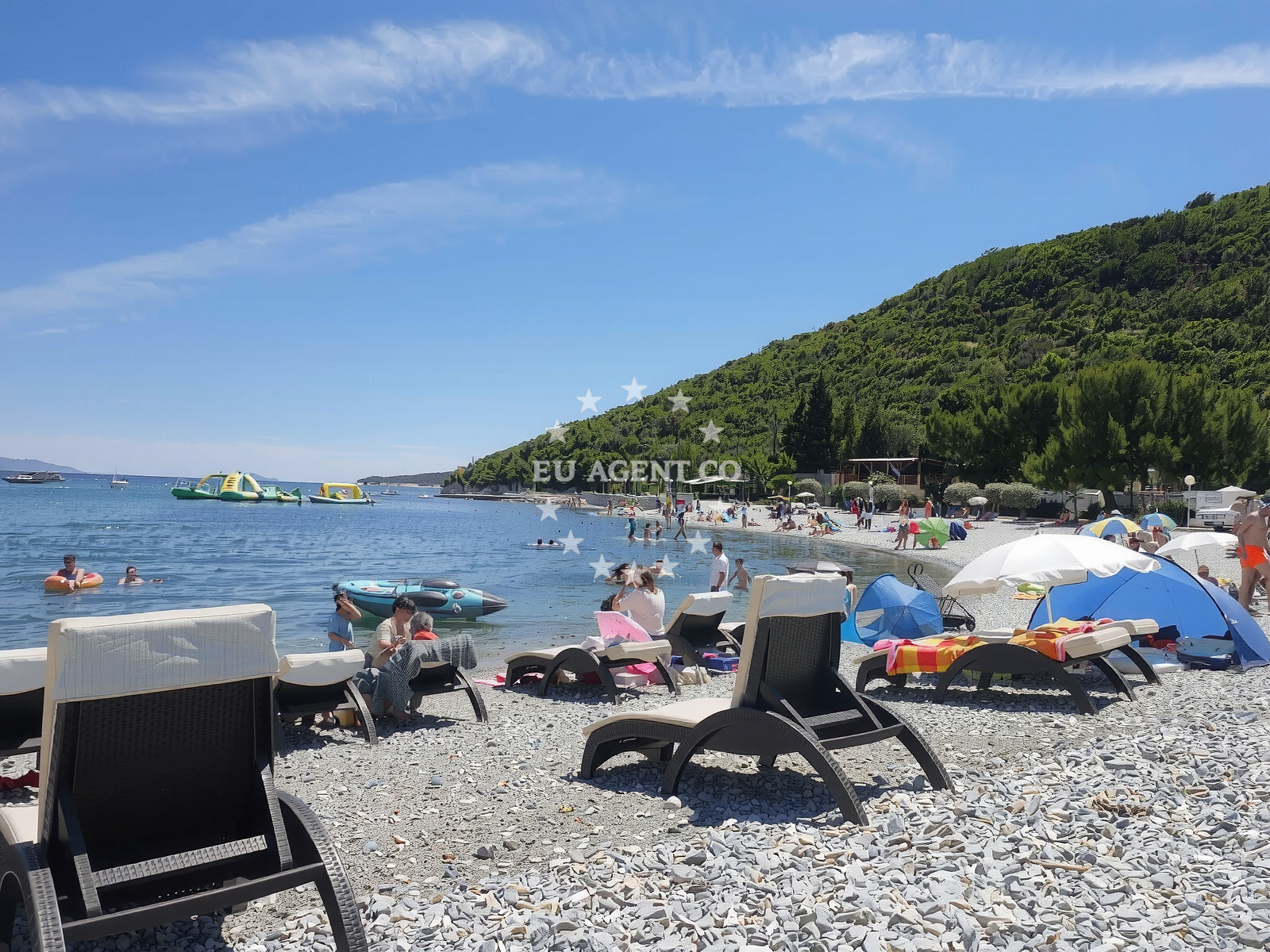 Additional view of Maslinica beach in Giuseppina Martinuzzi 12, Rabac