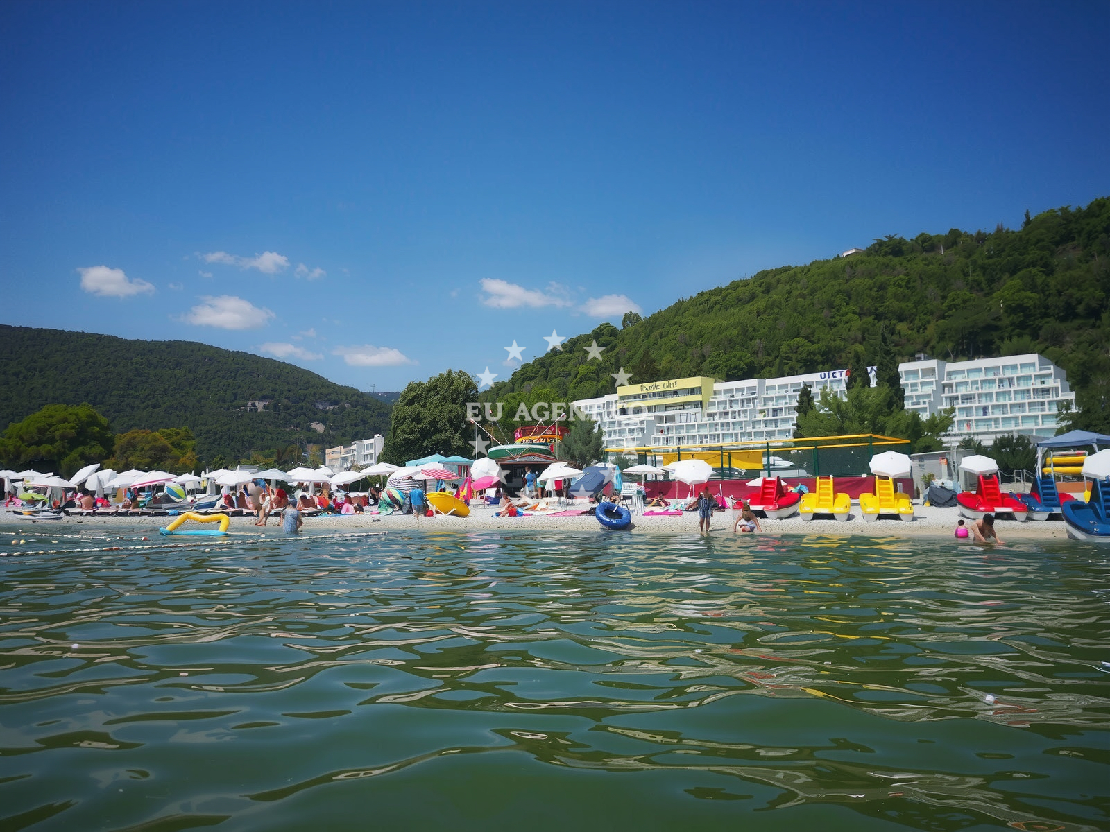 Additional view of Maslinica beach in Giuseppina Martinuzzi 12, Rabac