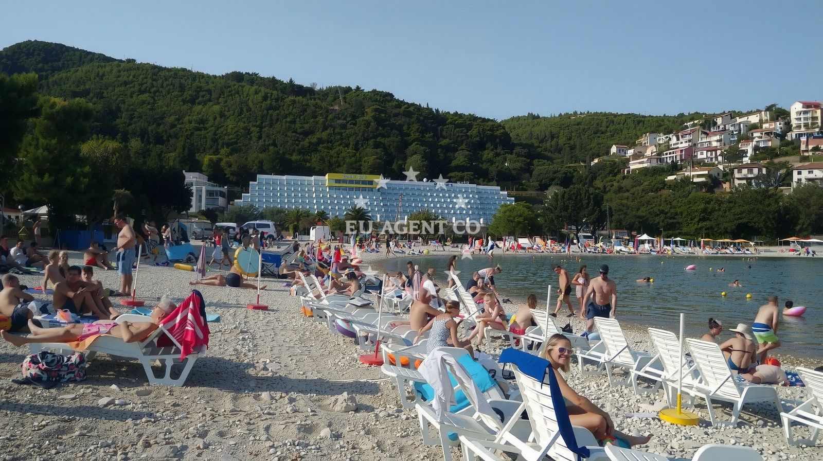 Additional view of Maslinica beach in Giuseppina Martinuzzi 12, Rabac