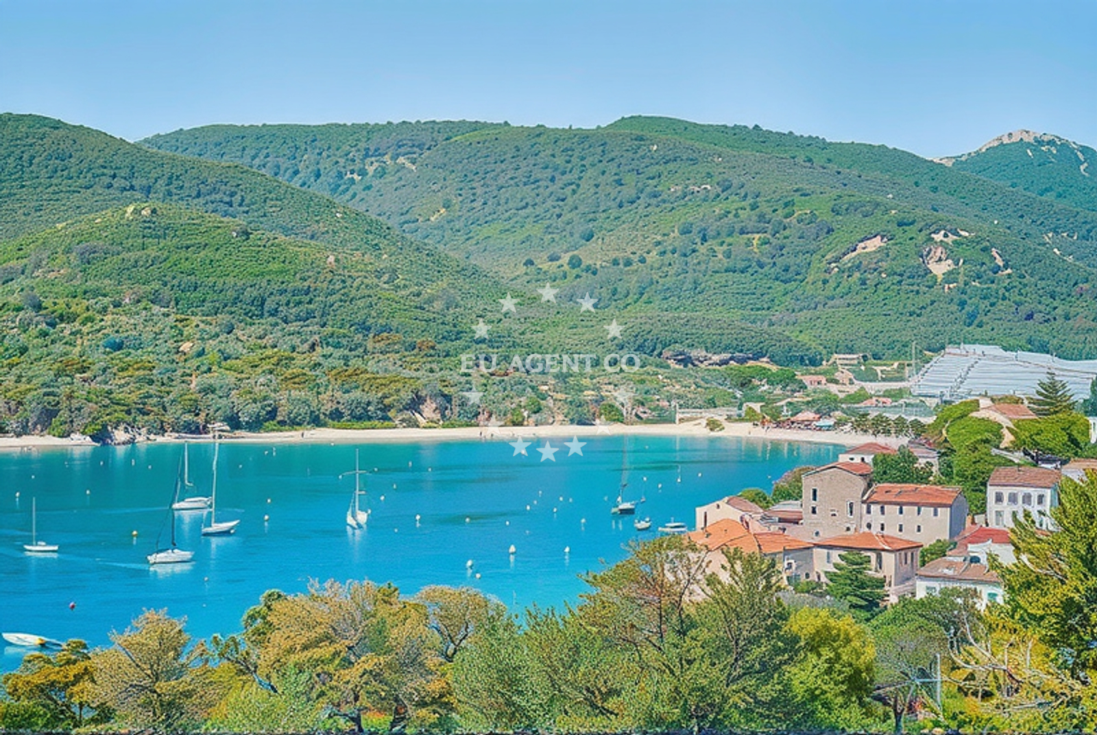 Additional view of Maslinica beach in Giuseppina Martinuzzi 12, Rabac