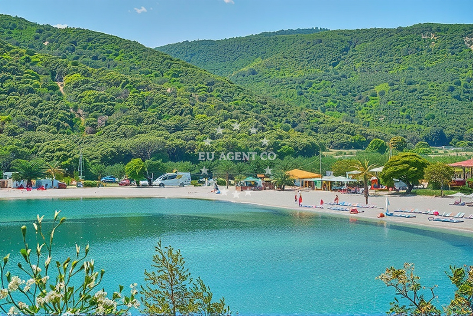 Additional view of Maslinica beach in Giuseppina Martinuzzi 12, Rabac