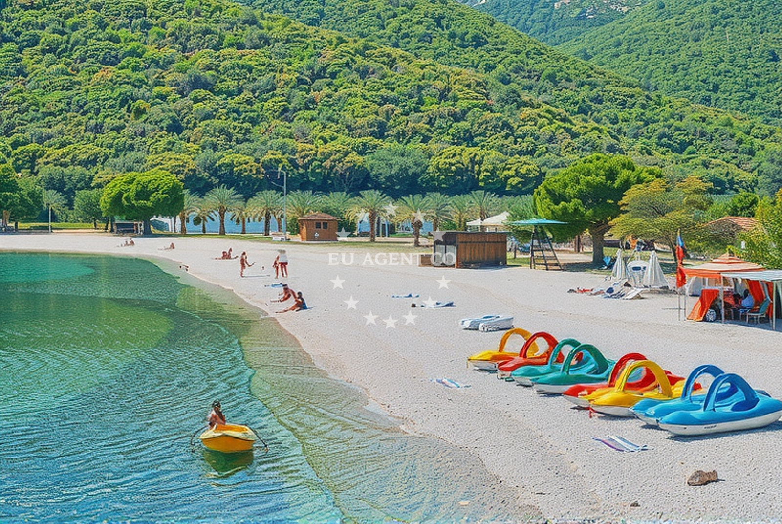 Additional view of Maslinica beach in Giuseppina Martinuzzi 12, Rabac