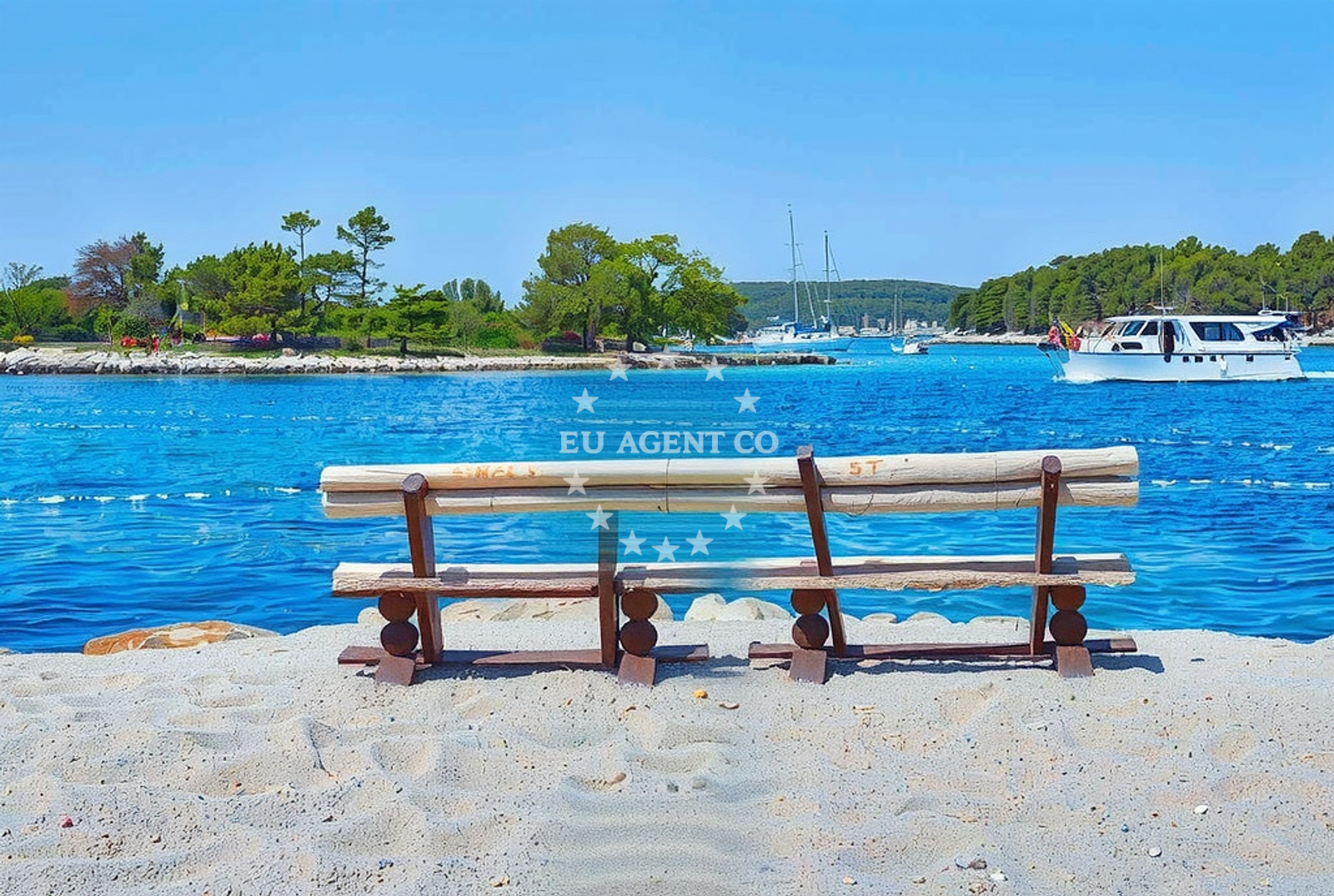 Additional view of Maslinica beach in Obala braće Marchi 19, Maslinica, Grohote