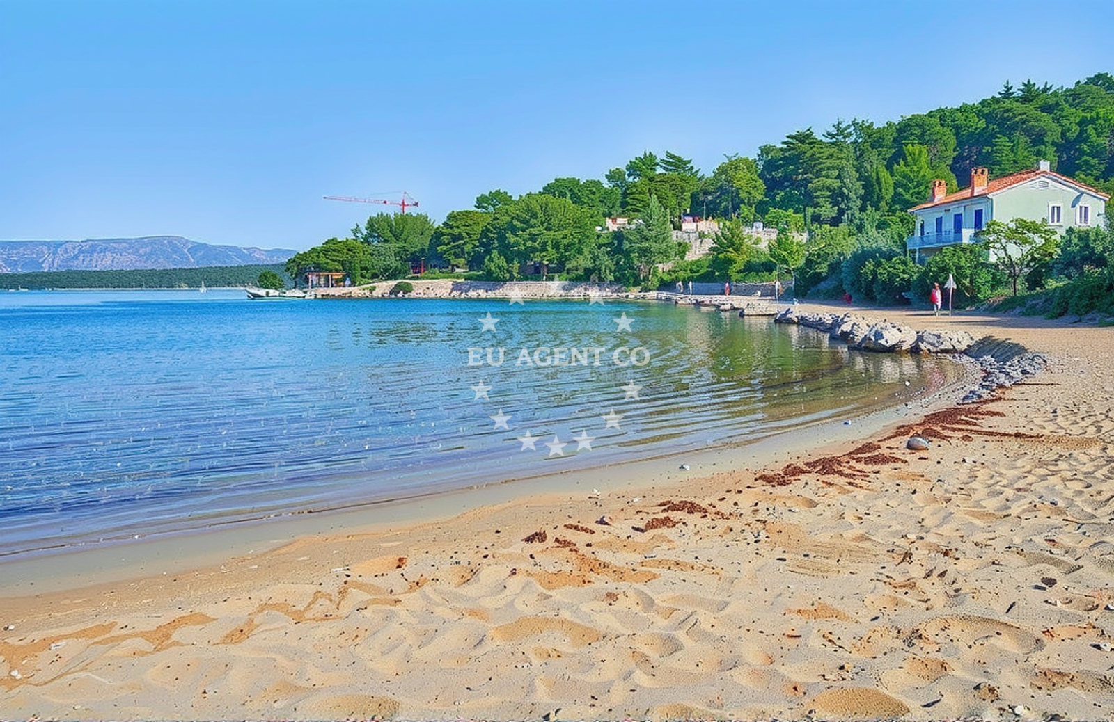 Additional view of Maslinica beach in Uvala Maslinica, Stari Grad