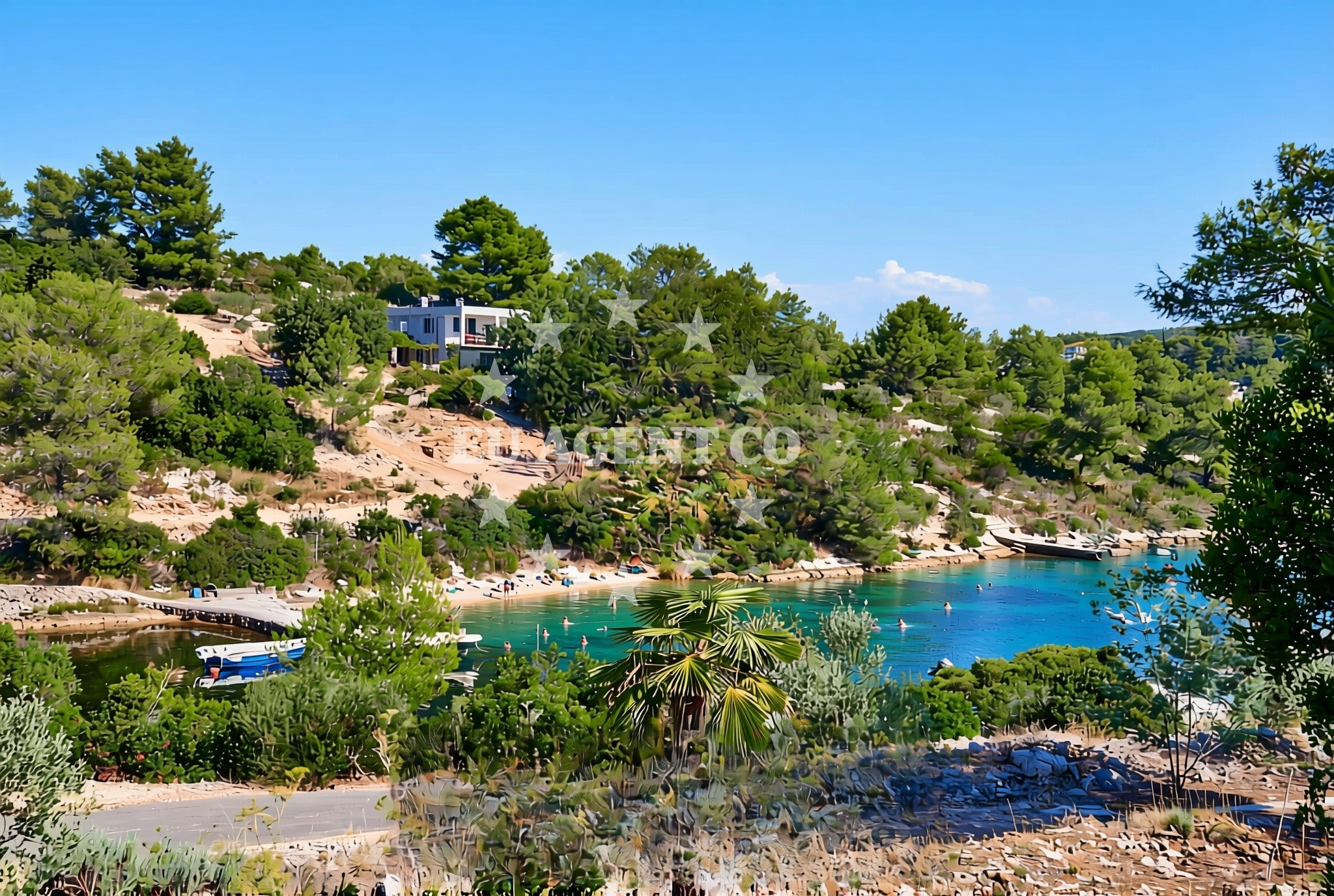 Additional view of Maslinica, Nečujam (Šolta) Beach in Maslinica