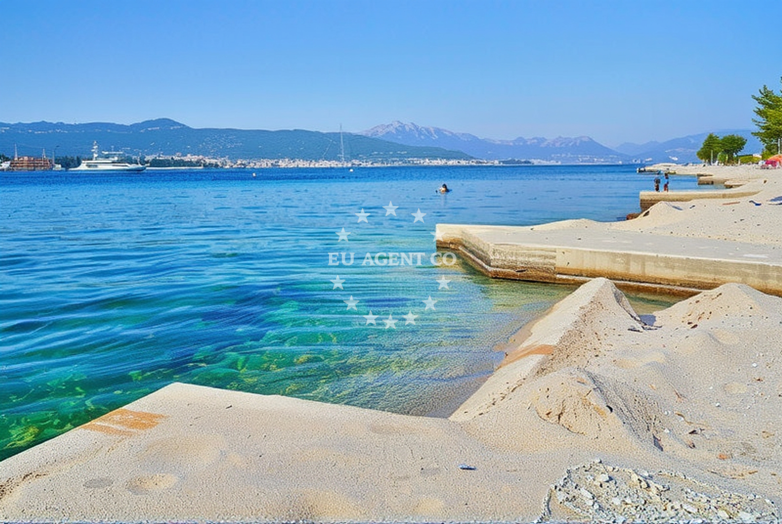 Additional view of Mastrinka Beach in Put Sv. Križa 54, Trogir