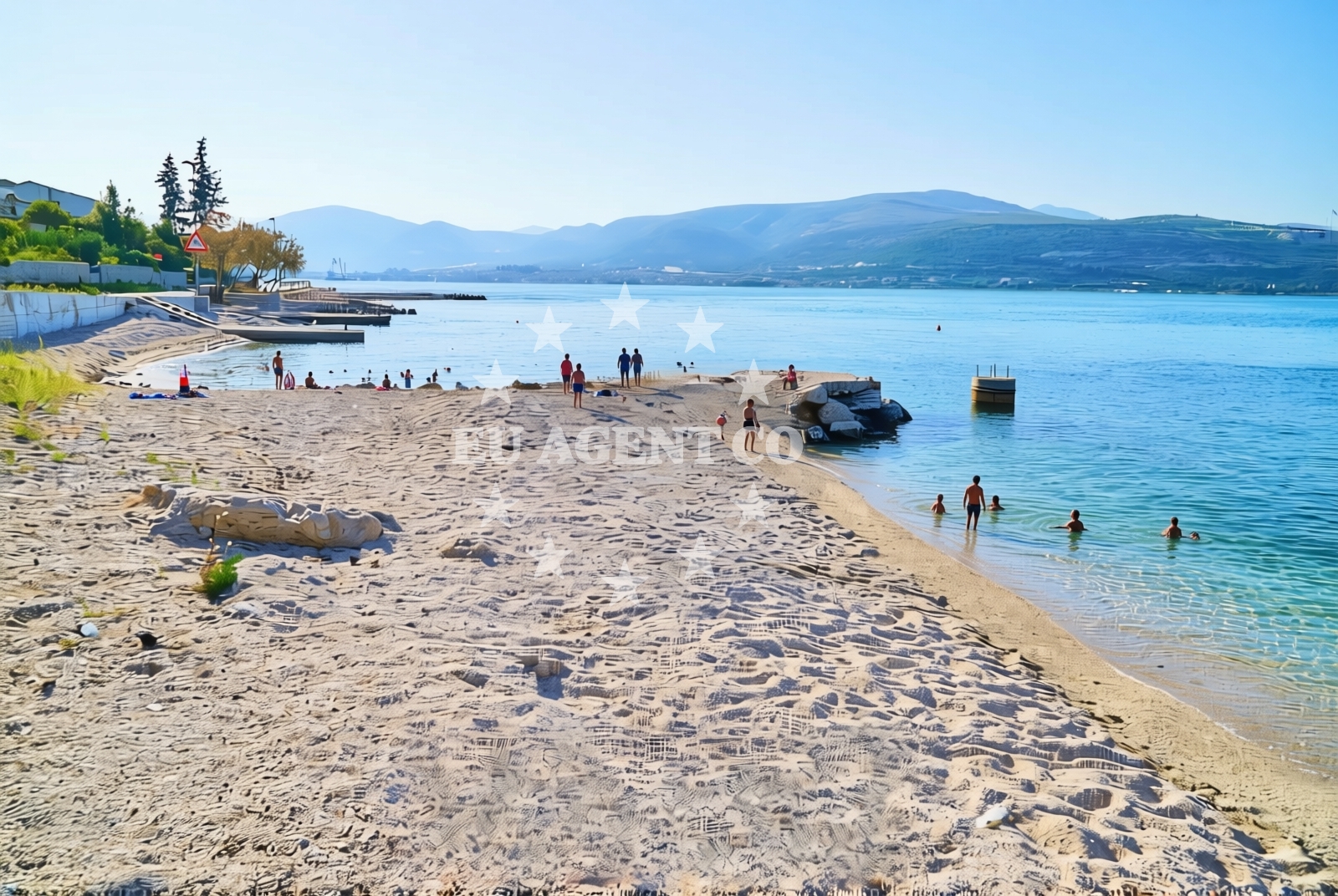 Additional view of Mastrinka istok, Mastrinka (Čiovo) Beach in Mastrinka istok