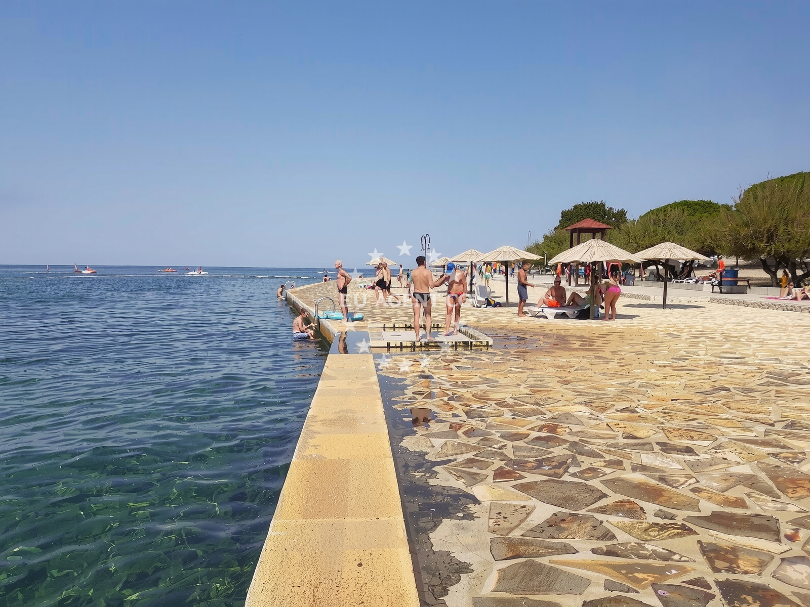 Additional view of Materada beach in Materada 31, Poreč