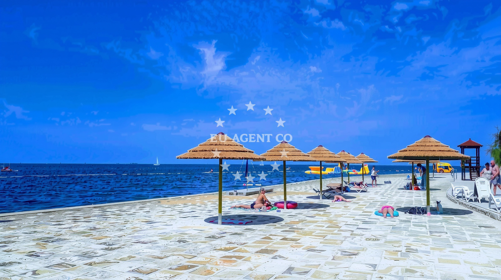 Additional view of Materada beach in Materada 31, Poreč
